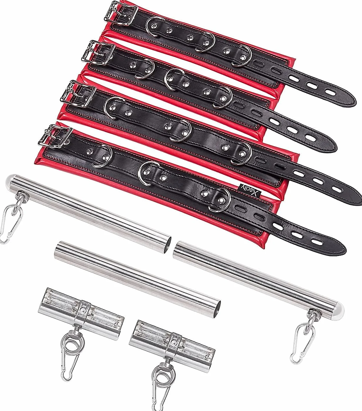 Regolabili Manette e Cavigliere per Bondage BDSM