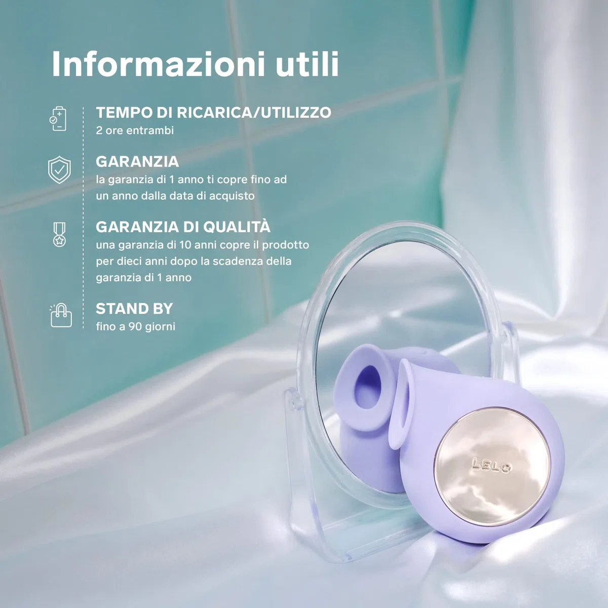 LELO SILA Vibratori clitoriode donna, Massaggiatore Sonico, Giocattolo Intimo Impermeabile per Donne con Stimolazione Esterna Delicata e 8 Modalità di Vibrazione, Vibratori donna (Pink)