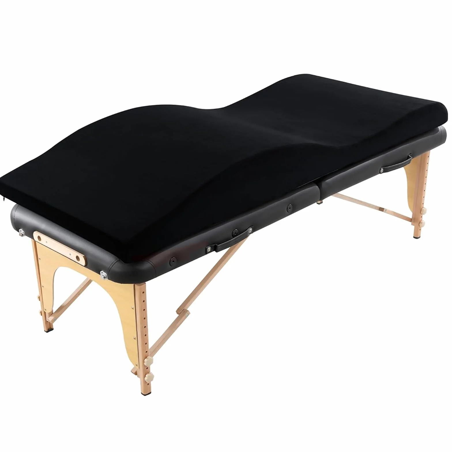 Materasso ergonomico per lettino da massaggio, 180 x 60 cm, con schiuma ad alta densità, per lettino cosmetico, massaggio spa e salone di bellezza (solo materasso)