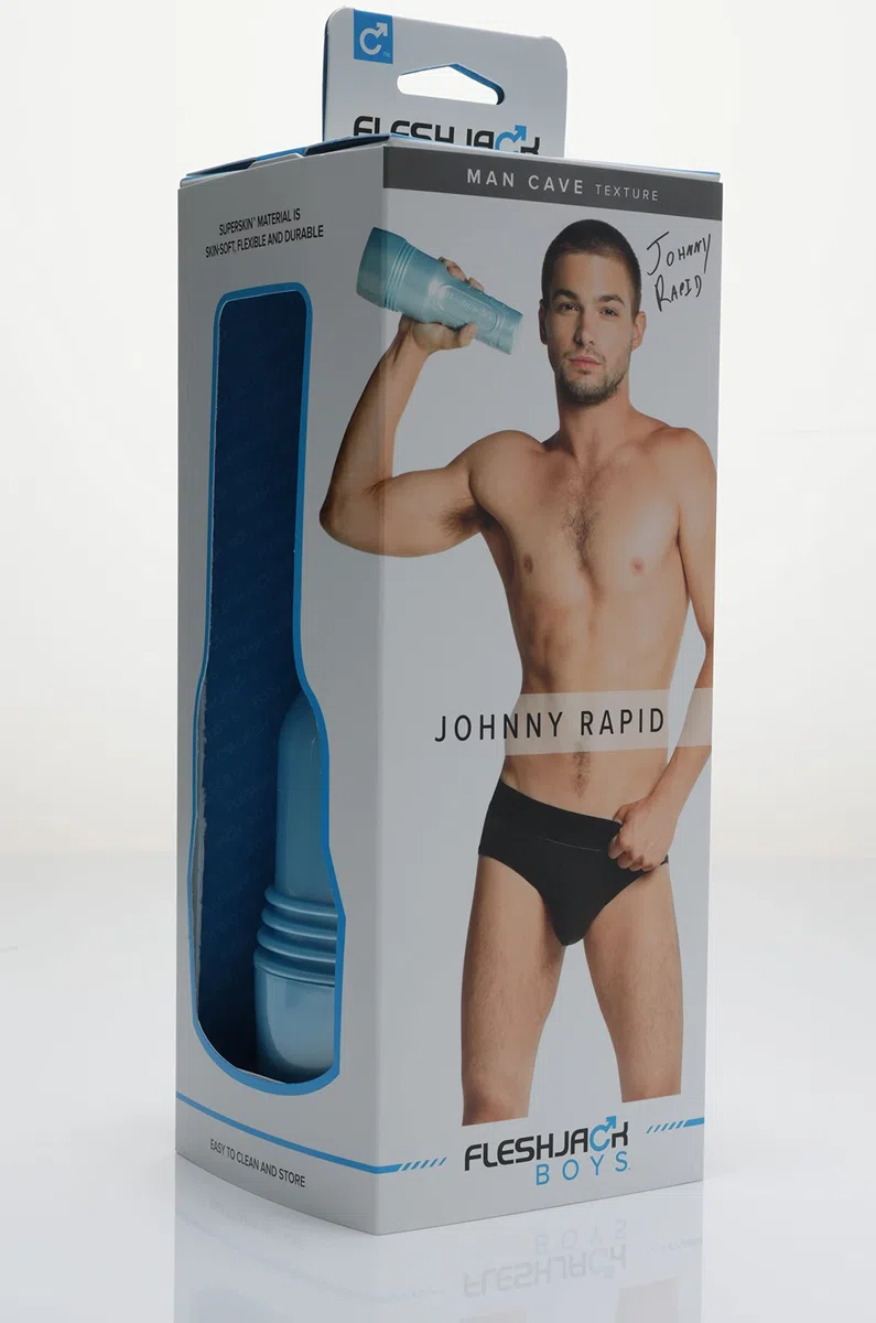 Fleshlight Masturbatore realistico Premium Fleshjack Johnny Rapid; Giocattoli sessuali realistici Fleshlight per uomini e giocattoli per adulti.