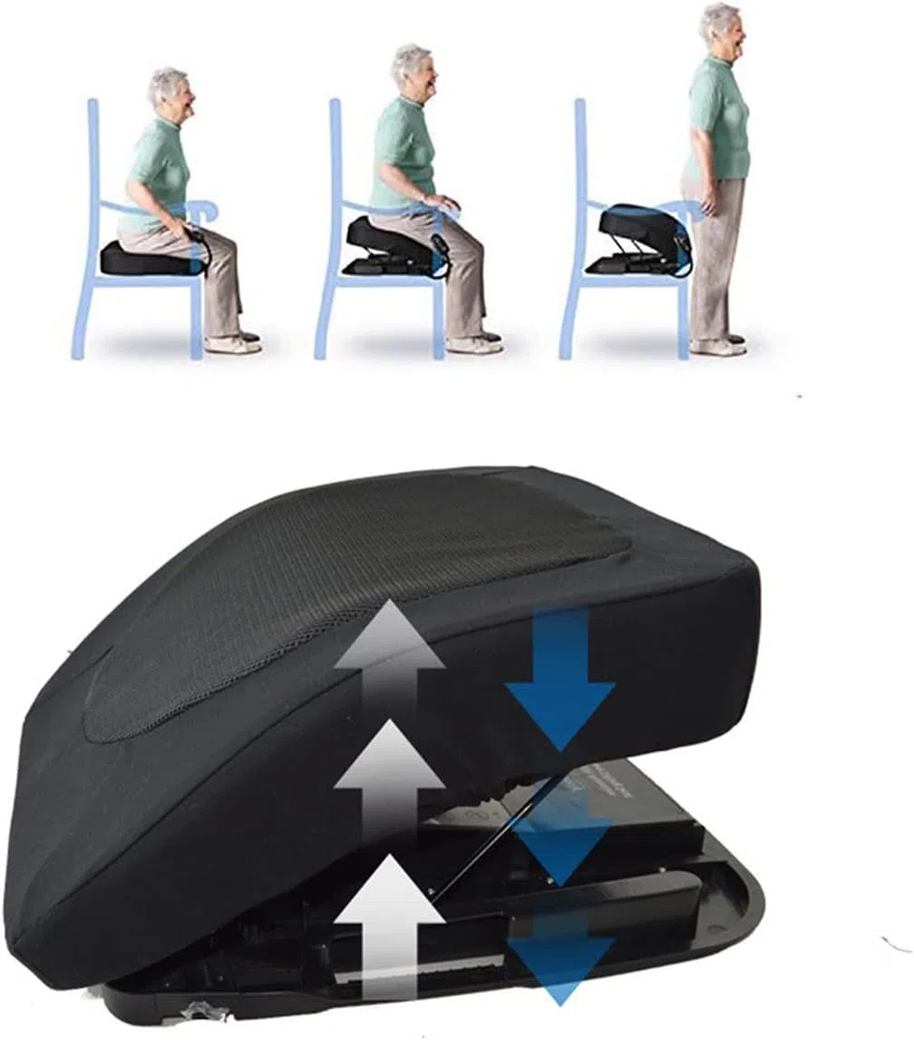 Cuscino di Assistenza per Il Sollevamento della Sedia, Sedili di Sollevamento Elettrici e Assistenza per Il Supporto del Divano, Ausilio per Stare in Piedi per Anziani