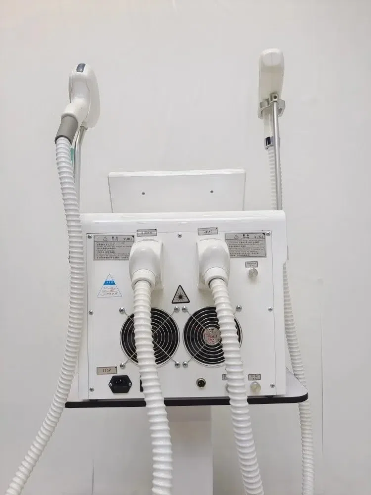 Dispositivo di epilazione laser a diodo 2 in 1 a picosecondi, macchina professionale per epilazione permanente indolore con manico di ghiaccio, dispositivo di bellezza per la rimozione dei tatuaggi