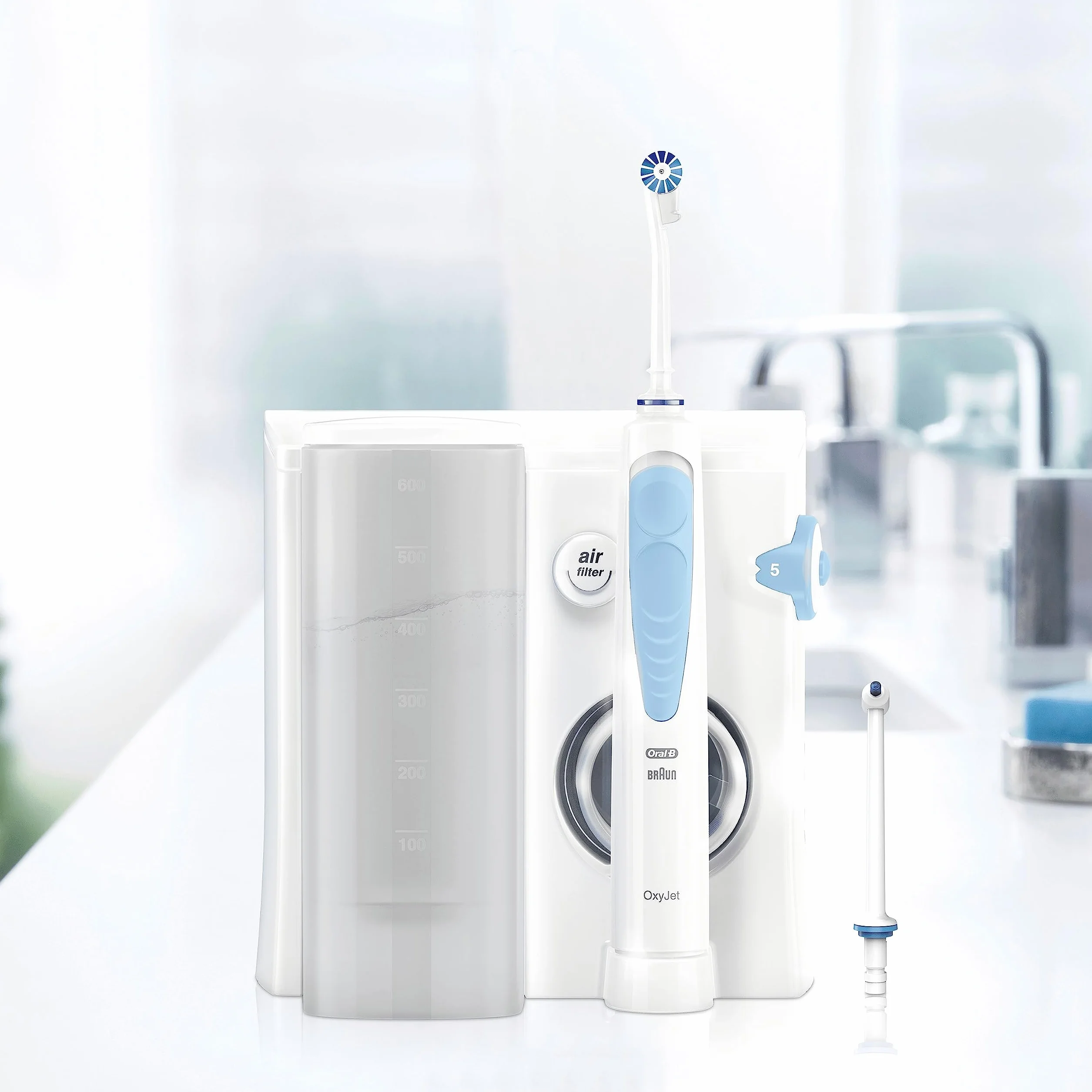 Oral-B Idropulsore Health Center con Beccuccio Oxyjet e Getto D’acqua