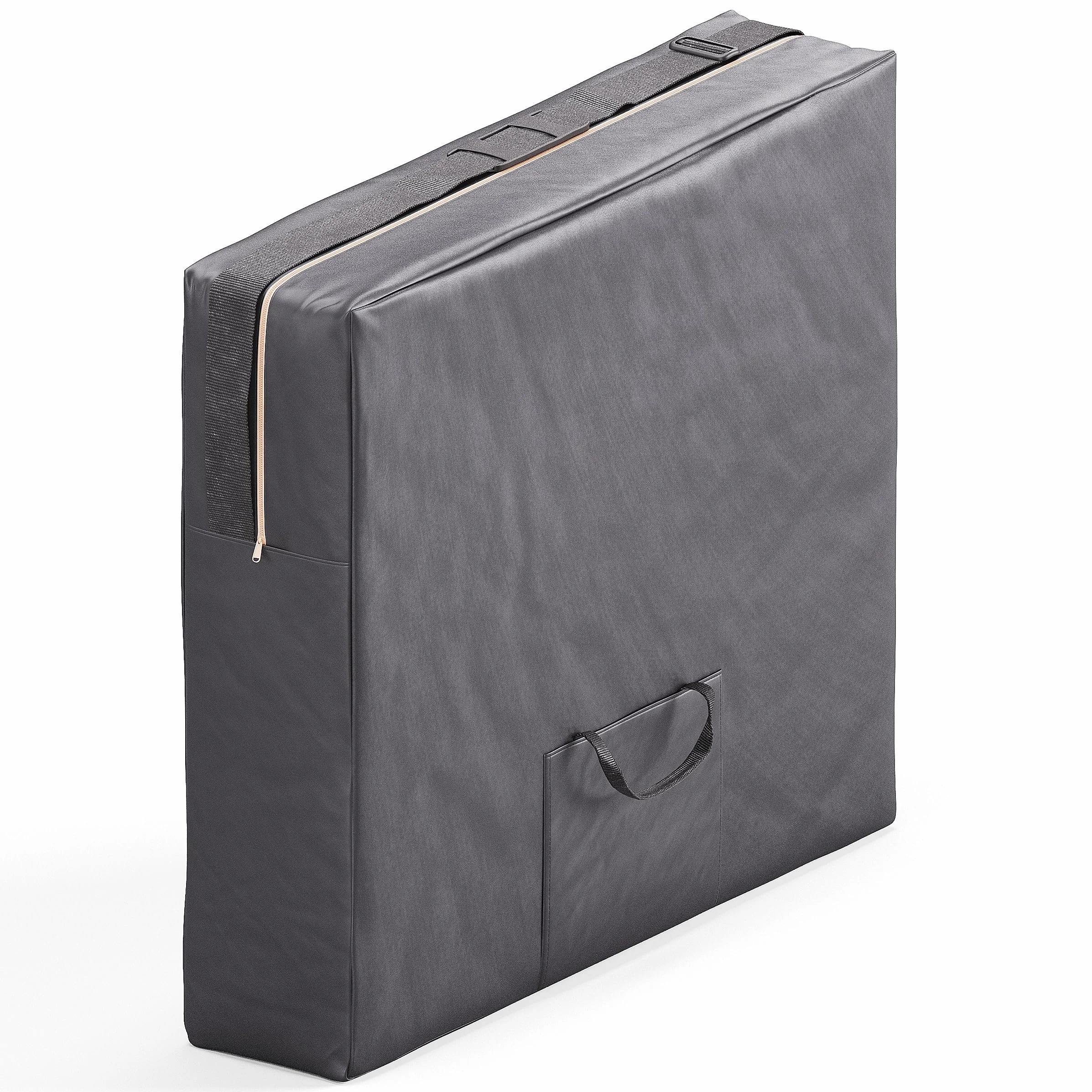 Beltom Lettino Massaggio Smart 3 Zone in Legno 180x56 cm Nero