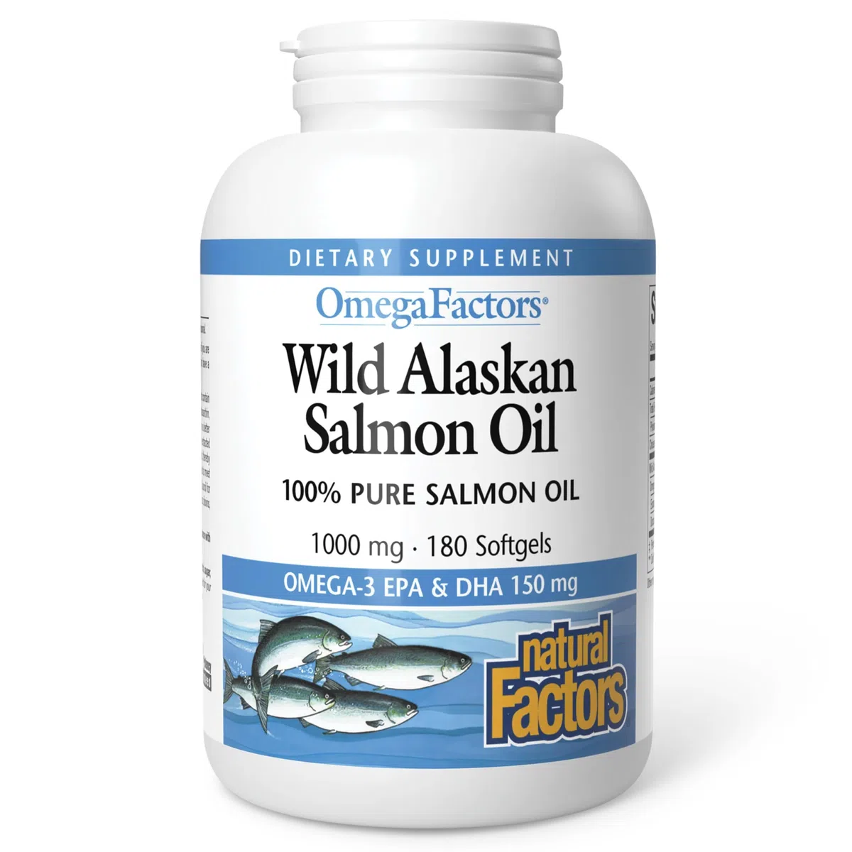 Wild Alaskan Salmon Oil (1000mg) 180 sgels