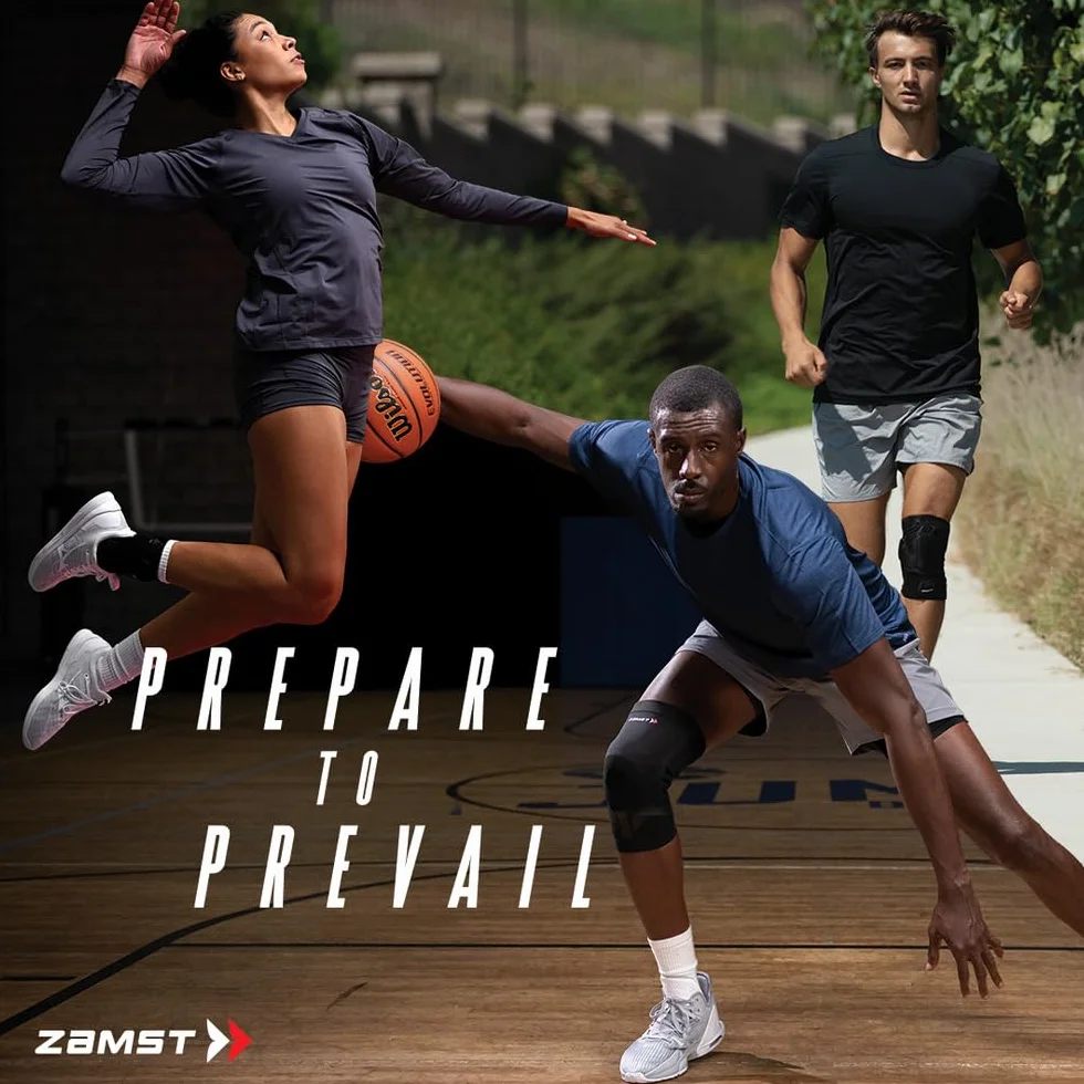 Zamst JK-1 Knee tutore ginocchio cuscinetto rotuleo chiusure regolabili per sport salti