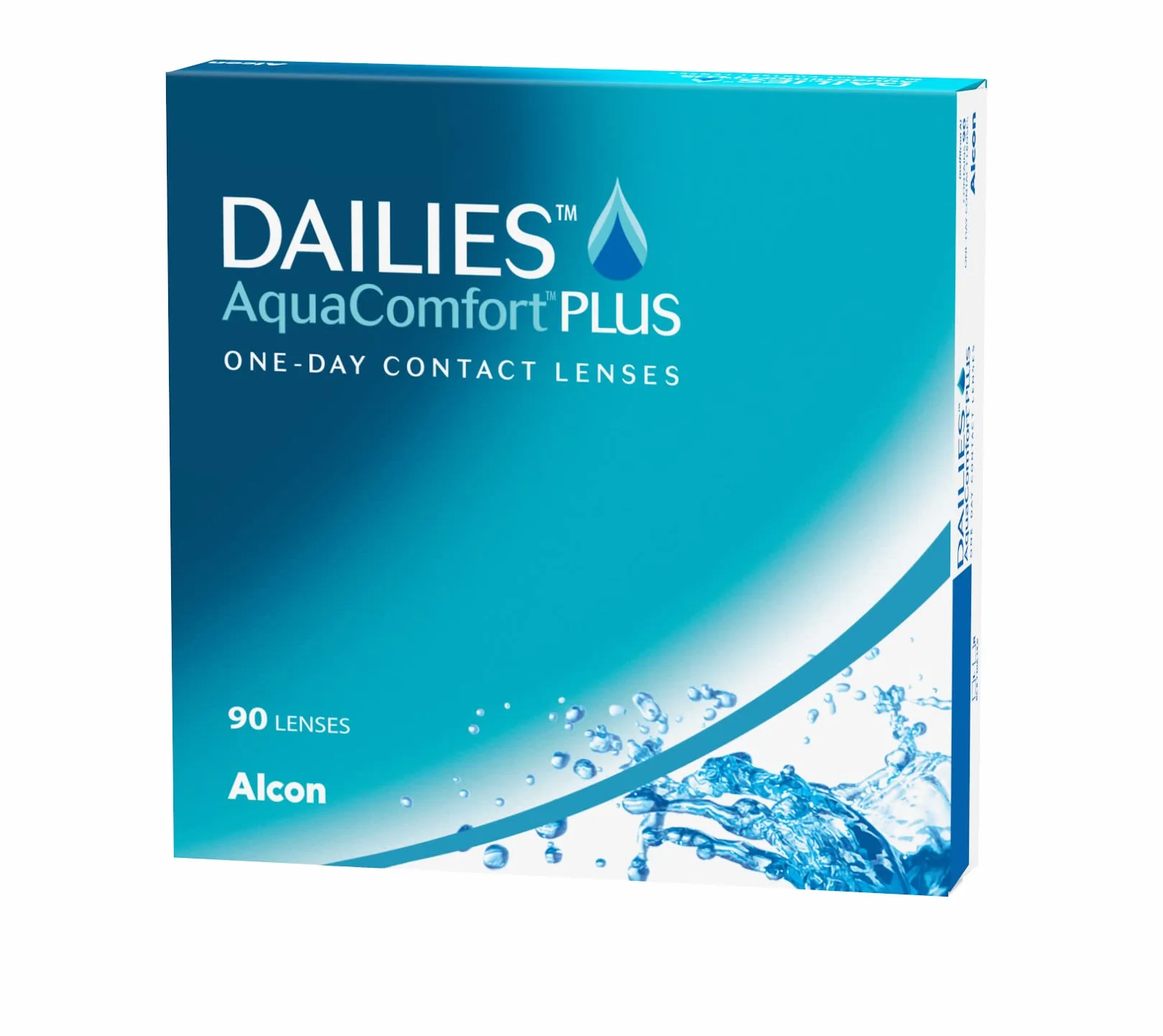 Dailies AquaComfort Plus lenti a contatto giornaliere 90 lenti BC 8.7 mm DIA 14.0 mm -02.50 diottrie