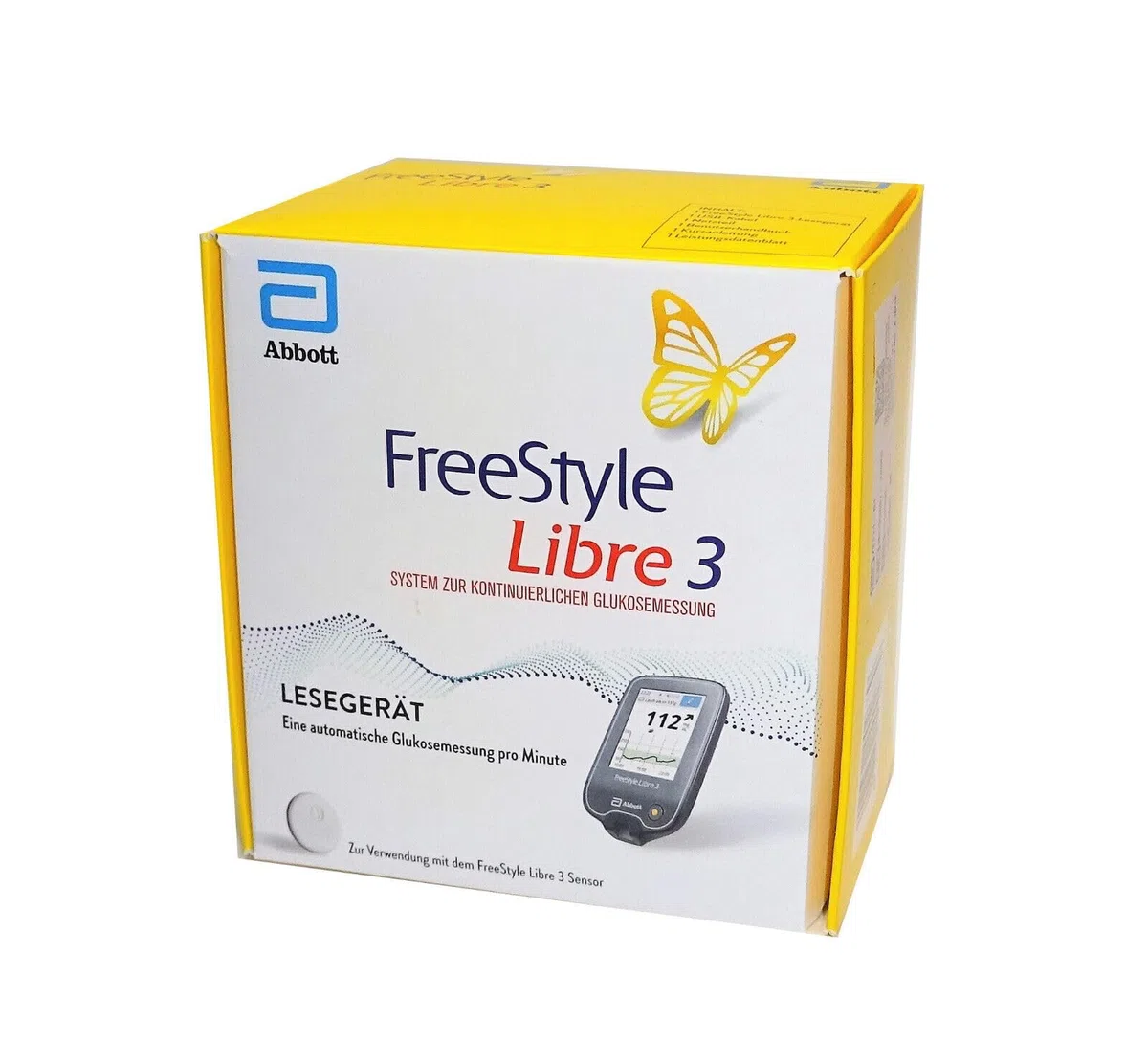 FreeStyle Libre 3 Lettore di diabete, glucosio nel sangue reader new