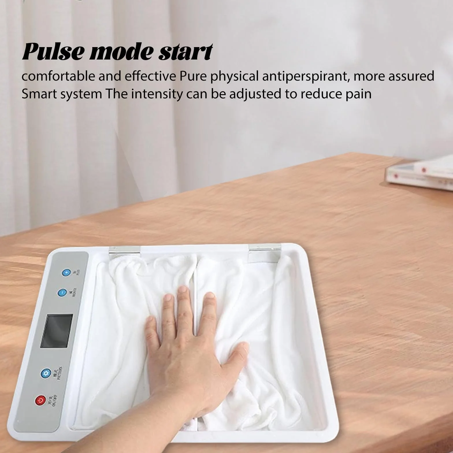 Dispositivo ionoforesi iperidrosi mani piedi terapia domiciliare efficace