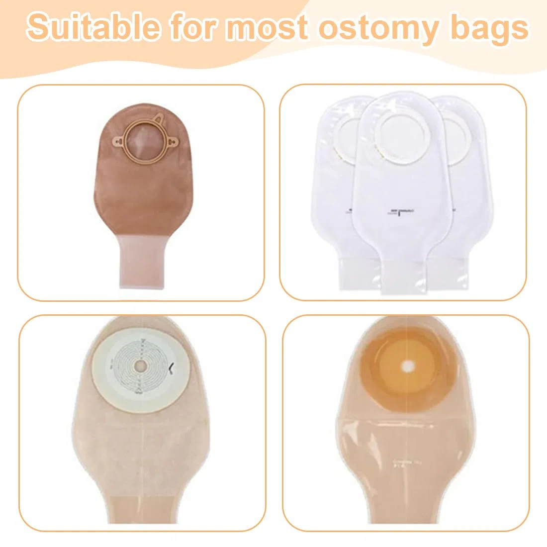 NHQ Fodera Per Sacca Per Stomia,2 Pezzi Fodera Per Sacca Per Stomia,Lavabile Staccabile,Sacchetti per Colostomia,Copertura Sacchetto per Colostomia Elastica,Fodera Protettiva Per Sacca Per Stomia