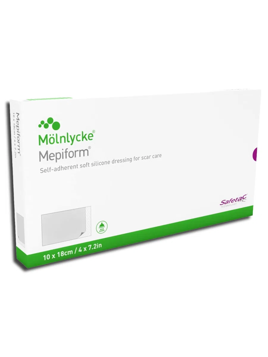 MEPIFORM Medicazione adesiva 10 x 18 cm Sterile Pack 5
