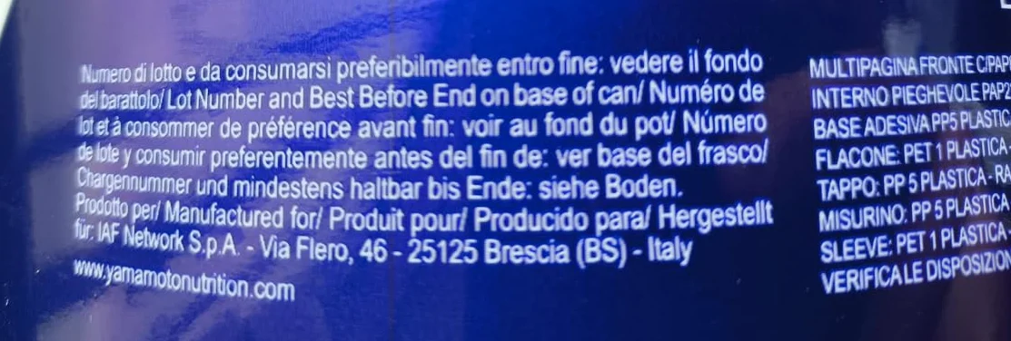 Yamamotò Ultra Casein Complex 2000 g - caseina micellare- Proteine siero del latte a letto rilascio. Ideale come spuntino notturno (2000 gr, ciocolato)
