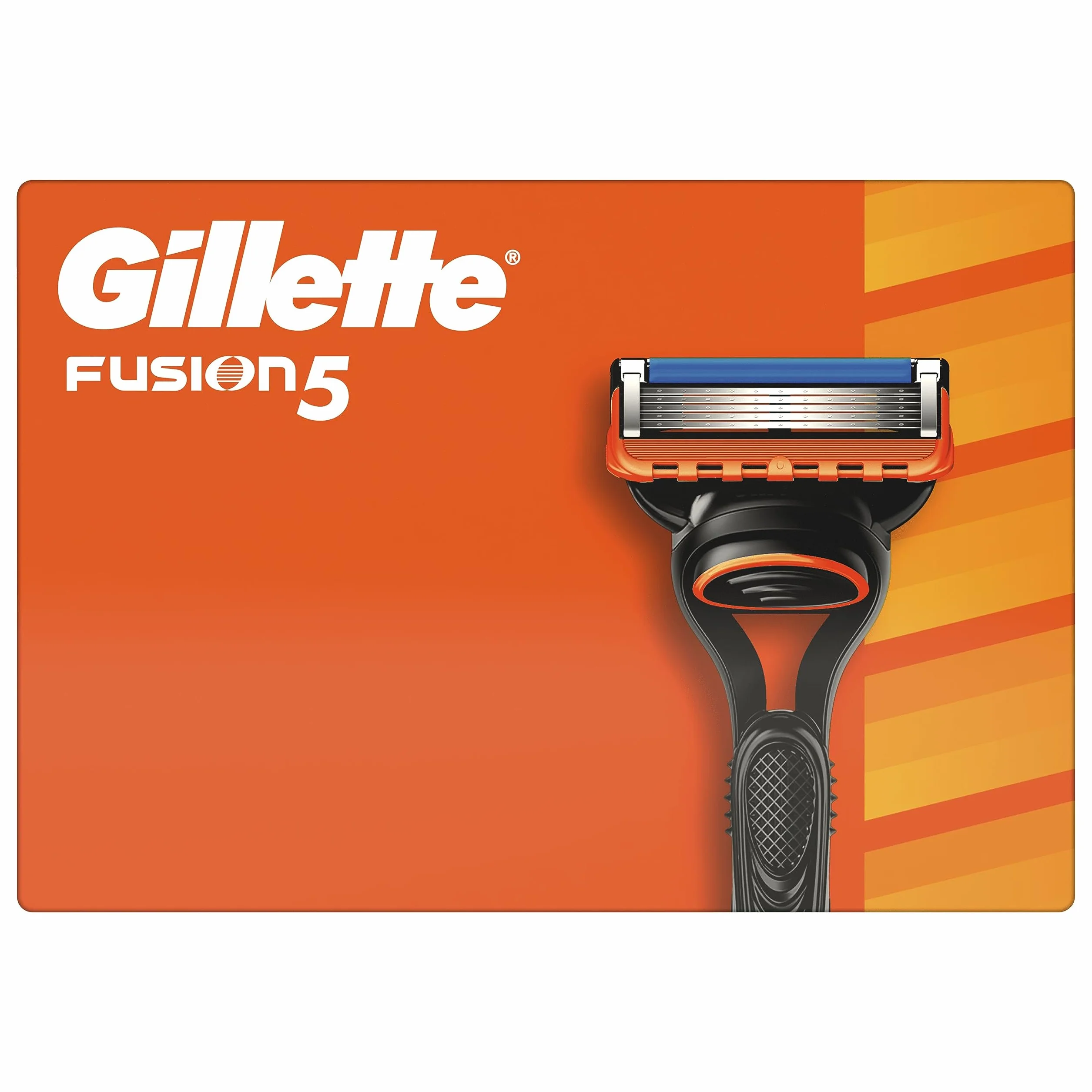 Gillette Fusion 5 Lamette di Ricambio 12 Pezzi con Striscia Lubrificante 6 Lame Rasatura Profonda