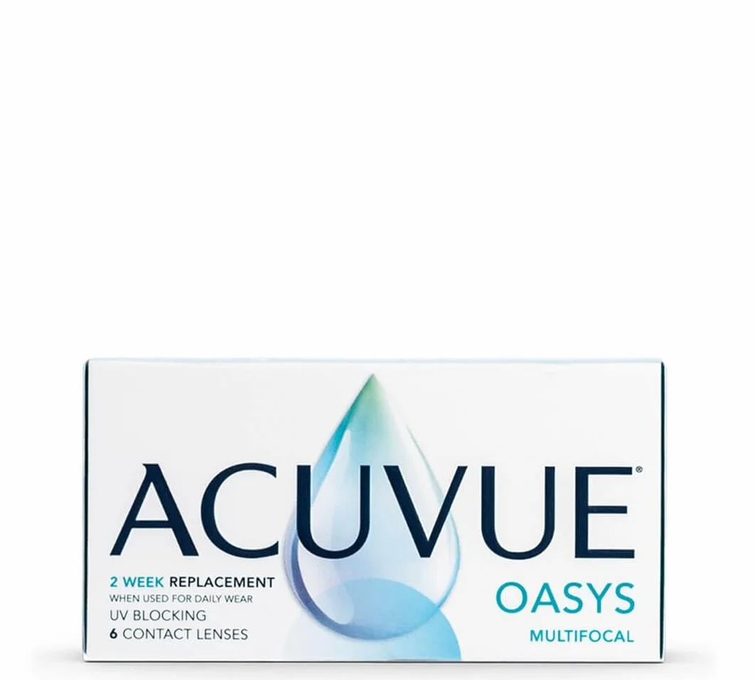 ACUVUE OASYS MULTIFOCAL Lenti a Contatto Quindicinali Presbiopia Protezione UV -1.50 BC 8.4 DIA 14.30 ADD Low 6 Lenti
