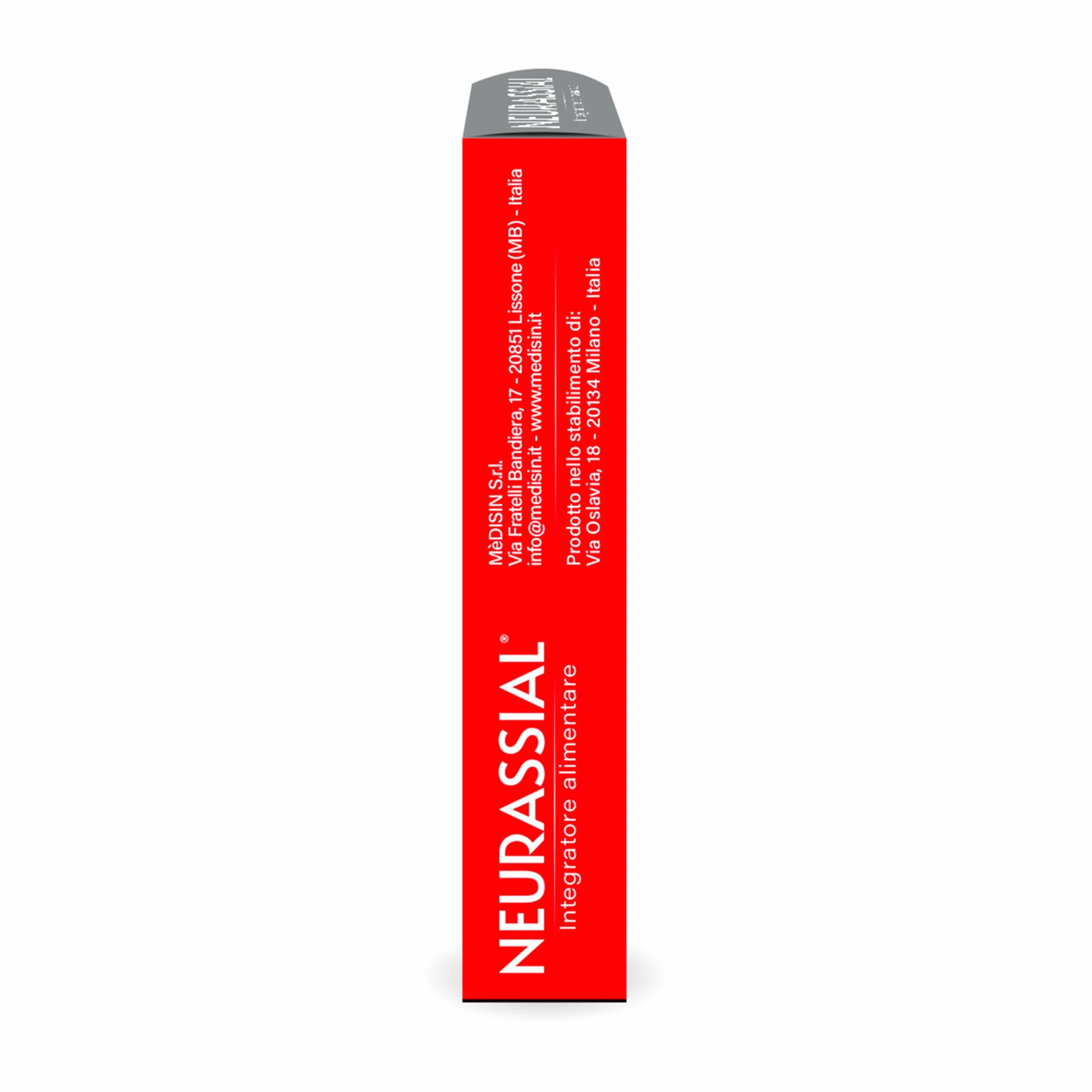NEURASSIAL® Integratore Alimentare con Acido Alfa Lipoico, L-acetilcarnitina, Vitamine E e B6, 20 Compresse