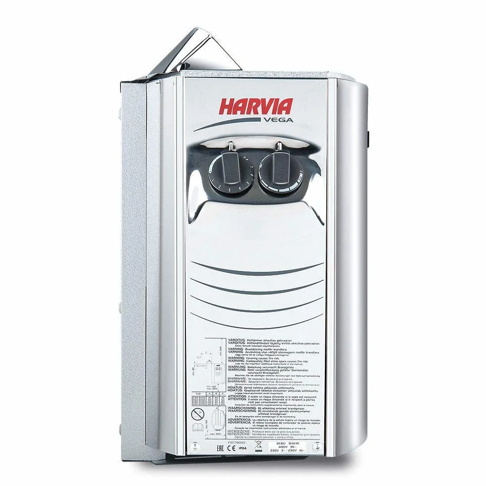 Stufa elettriche per sauna HARVIA VEGA - BC45 4,5 kW con controlli integrati