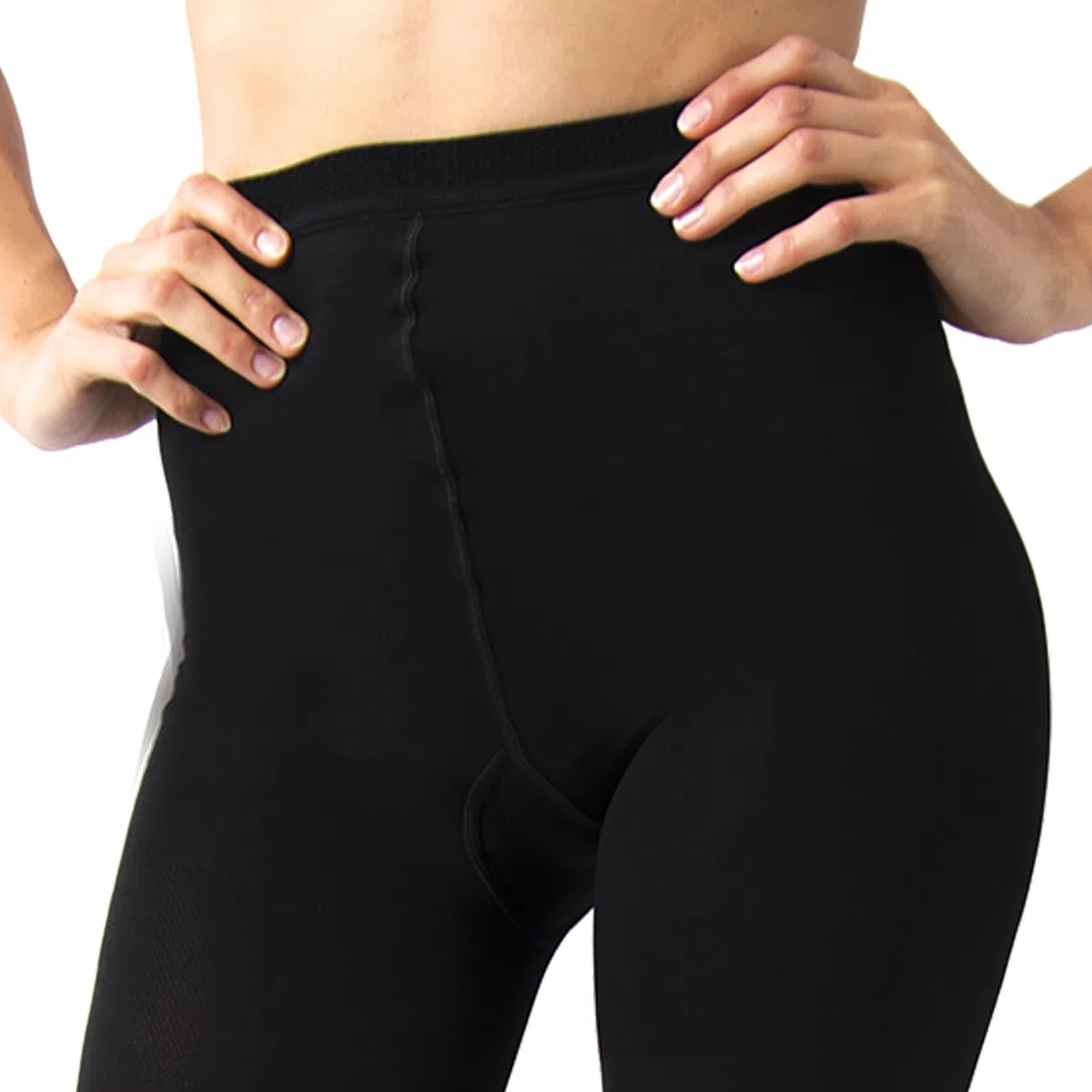 Beman 409C - Collant Medicali K1 Classe 1, Compressione Graduata 15-21 mmHg, Punta Chiusa Unisex, Tallone Rinforzato e Cuciture Piatte, Elastici Resistenti