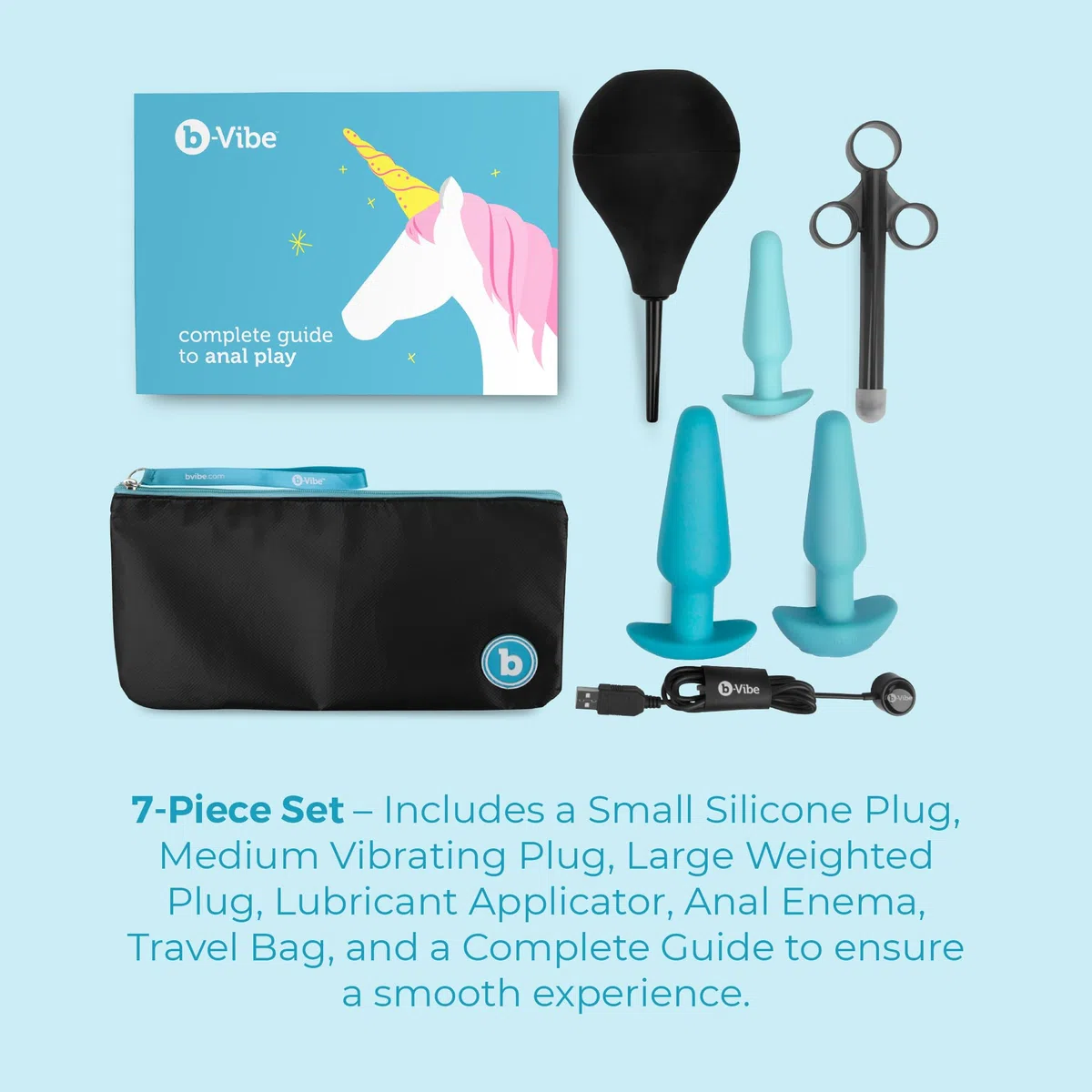 Anal Education Set - Blue
