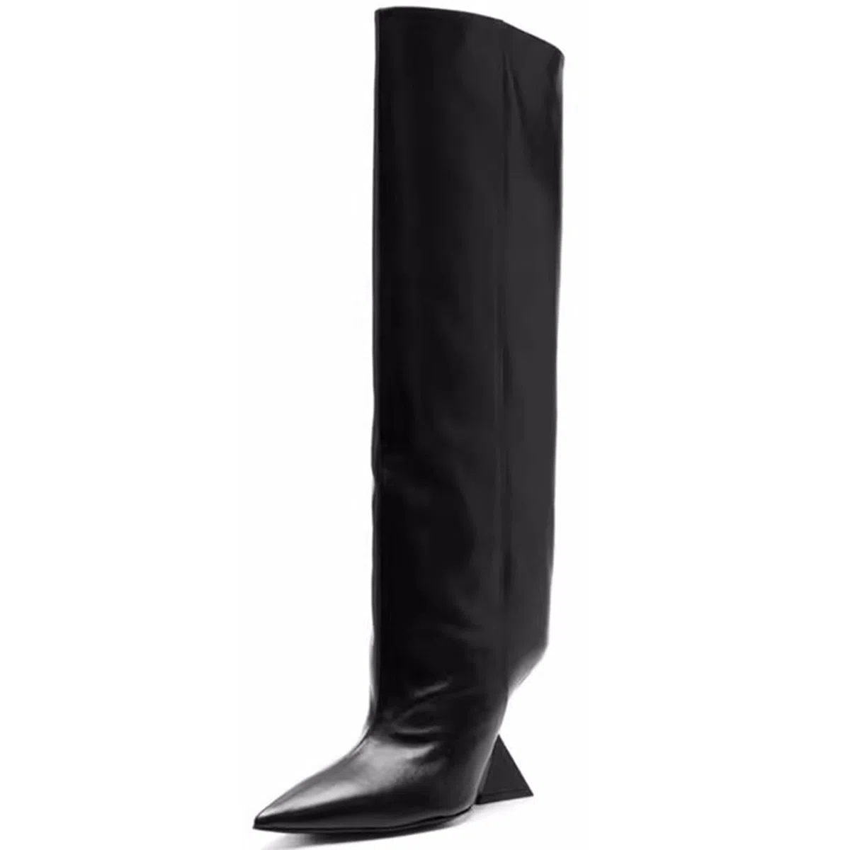 10CM/3.93IN Toe a Punta Tacchi a Spillo Sexy Coscia Donna Stivali Alti Discoteca Prom Party Pole Dancing Boots