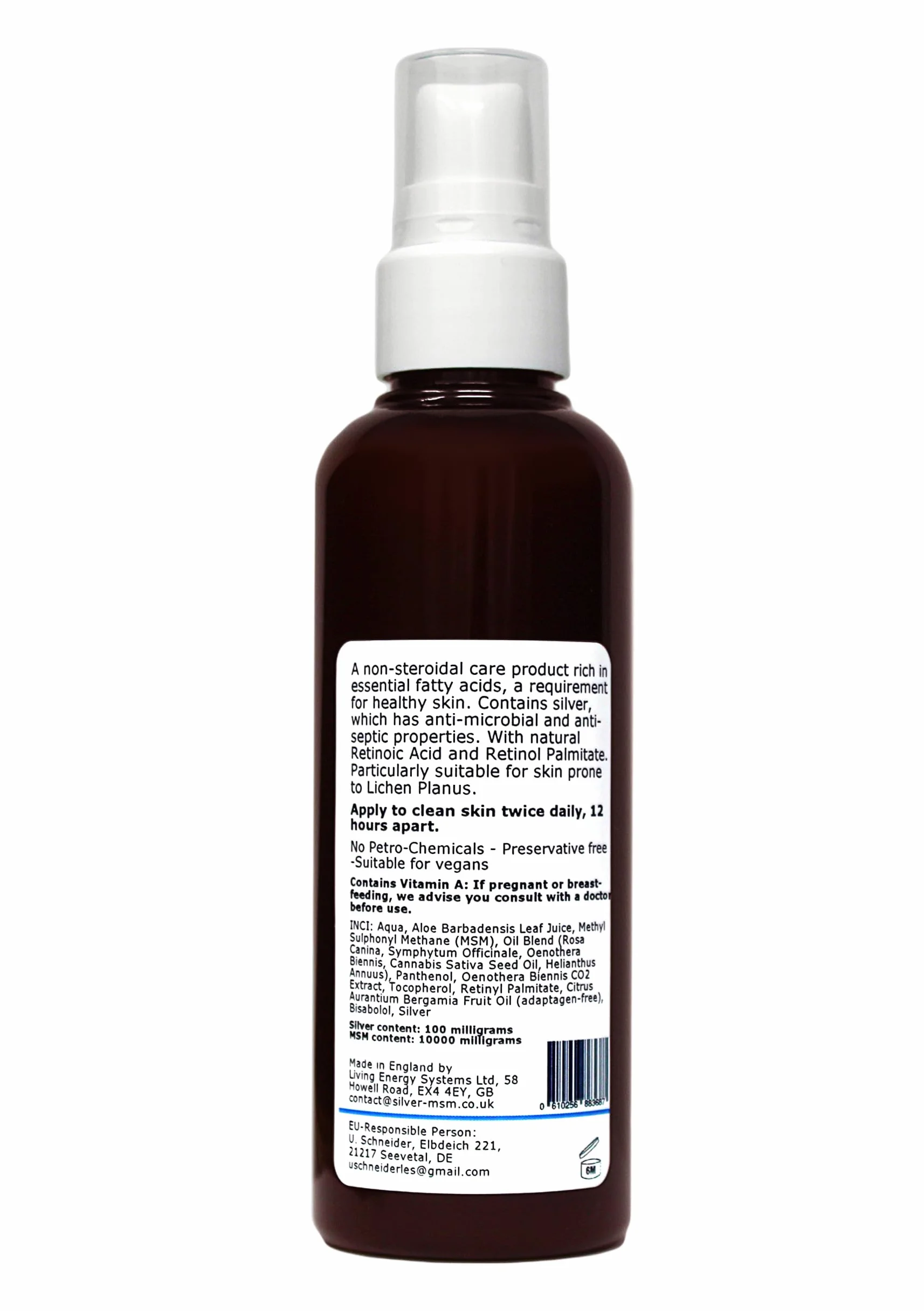 Argento-MSM Gel Lichen Planus 100 ml