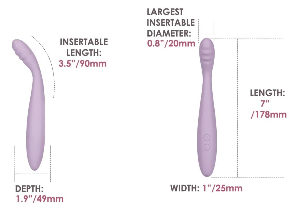 Svakom Vibratore da donna Cici 2 G-spot lilla pastello 2,5 cm