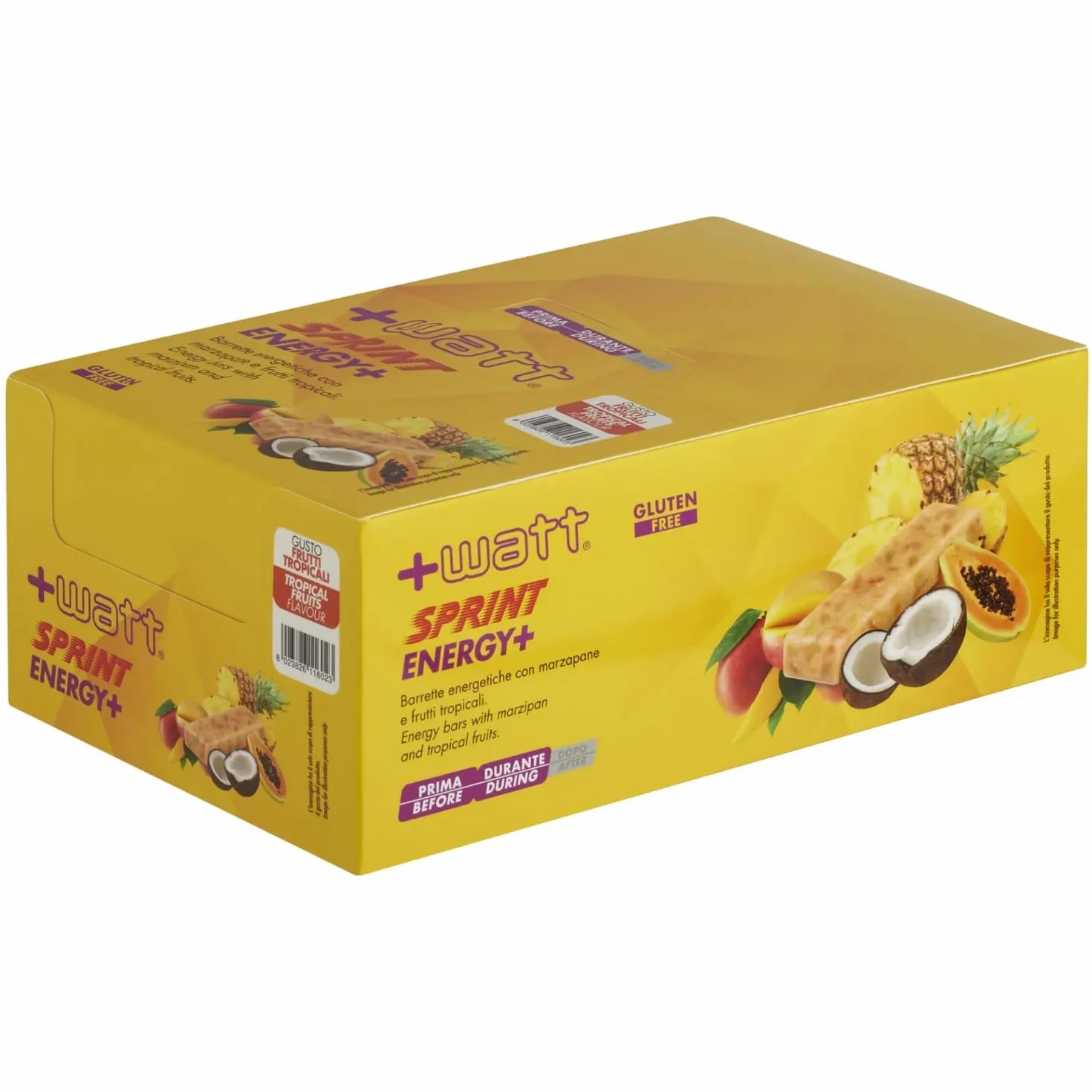 Sprint Energy+ frutti tropicali box 24 barrette