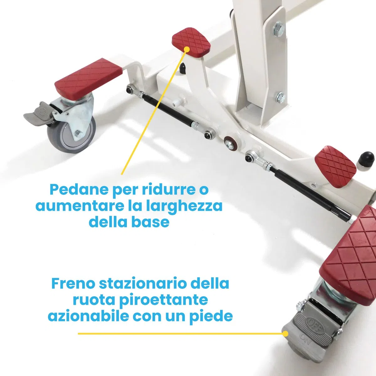 Sollevatore Elettrico per Disabili e Anziani, Sicuro, Regolabile e Facile da Usare, Imbracatura Inclusa, con Batteria Ricaricabile