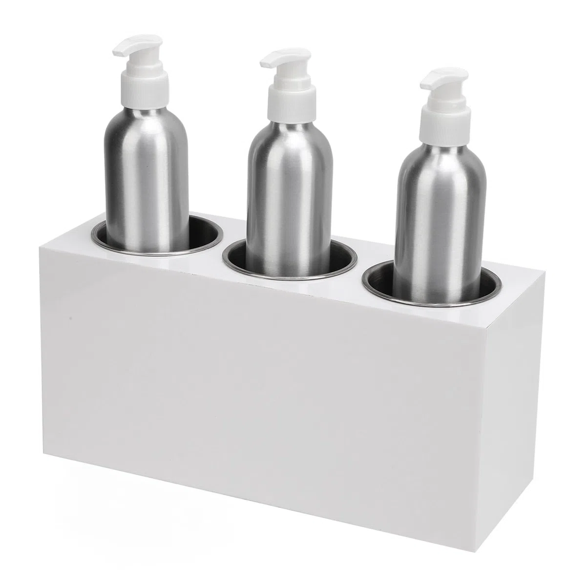 Dispenser Scalda Olio, Scalda Olio per Massaggio a 3 Bottiglie, Scalda Olio con Controllo della Temperatura Costante, Scalda Bottiglia per Olio Massaggio (Spina europea)