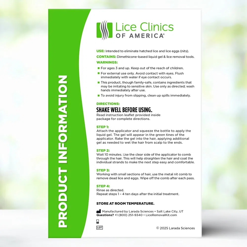 Lice Remover Kit Guaranteed to Cure Lice, Even Super Lice—Safe, Non-Toxic and Pesticide-Free