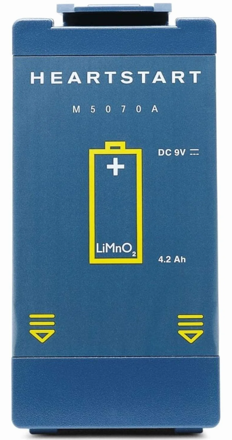 PHILIPS Batteria per Defibrillatore HeartStart HS1 FRx al litio non ricaricabile durata 4 anni in standby M5070A