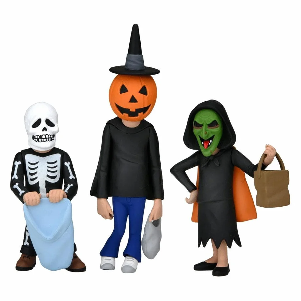 NECA Halloween 3 Toony Terrors Trick Or Treaters 6 Action Figure 3Pk