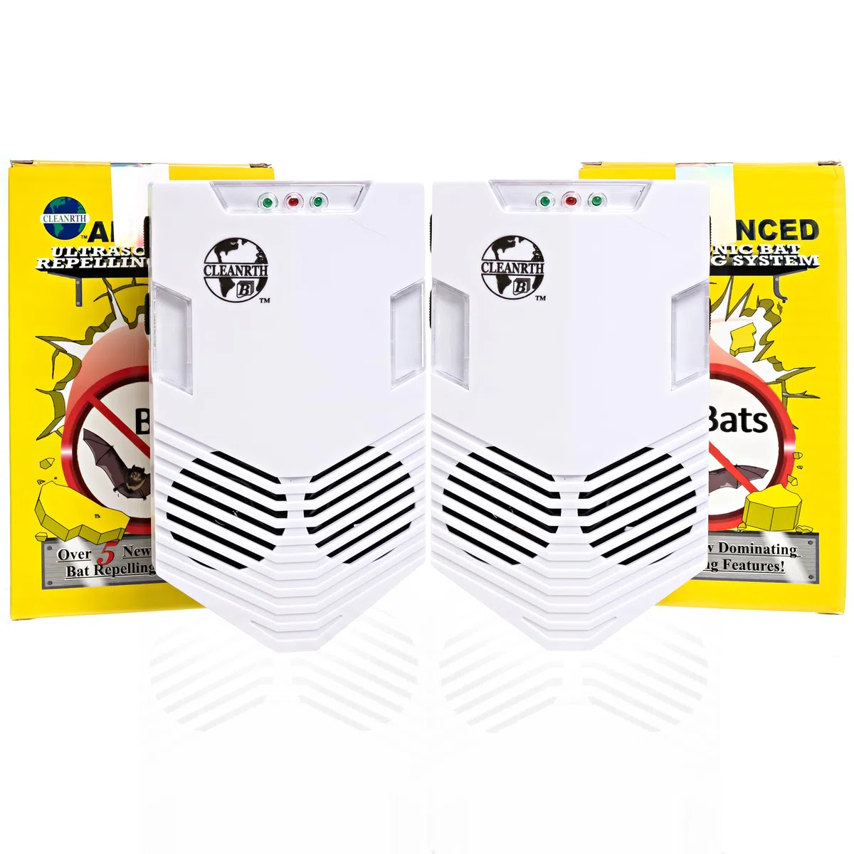 Cleanrth CB006 - Repellente ad ultrasuoni, per soffitta e interni
