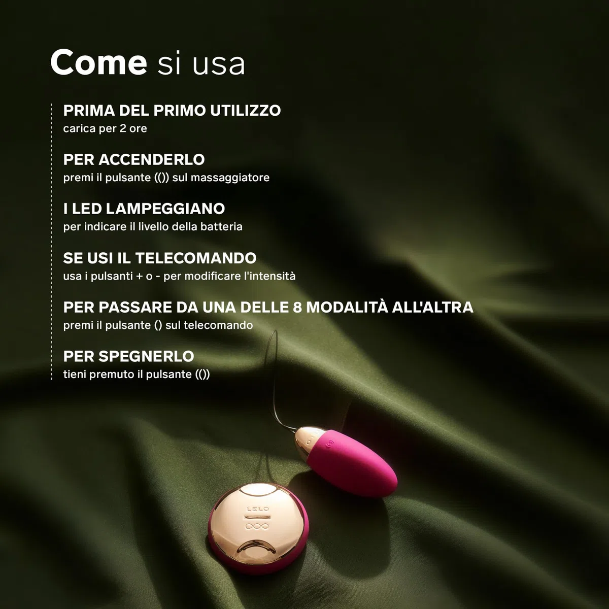 LELO LYLA 2 Massaggiatore a Proiettile per Adulti, Massaggiatore Portatile in Silicone con Tecnologia SenseMotion e Telecomando, Mini Vibratore, Stimolatore Clitorideo, Black