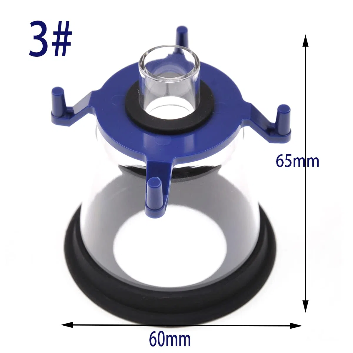Anestesia Maschera Trasparenza Rianimatore Manuale Veterinario Anestesia Resuscitator Tazze di Respirazione 1#2#3#4#5#6# 6PC