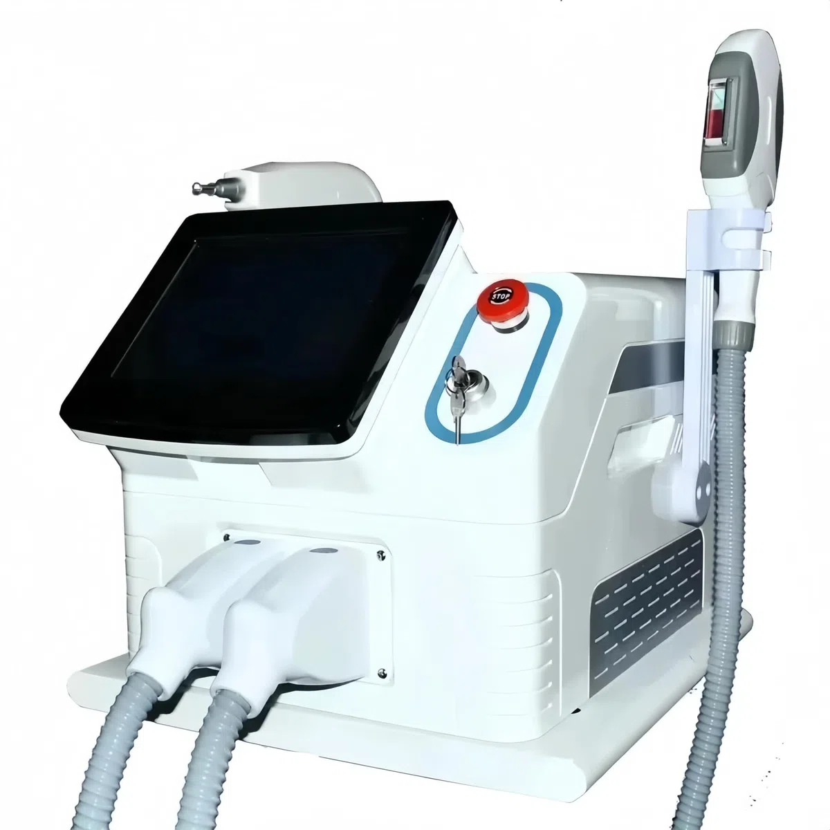 OPT IPL Nd YAG 2 in 1 macchina laser multifunzione attrezzature per la depilazione professionale Salone di rigenerazione della pelle di picosecondi