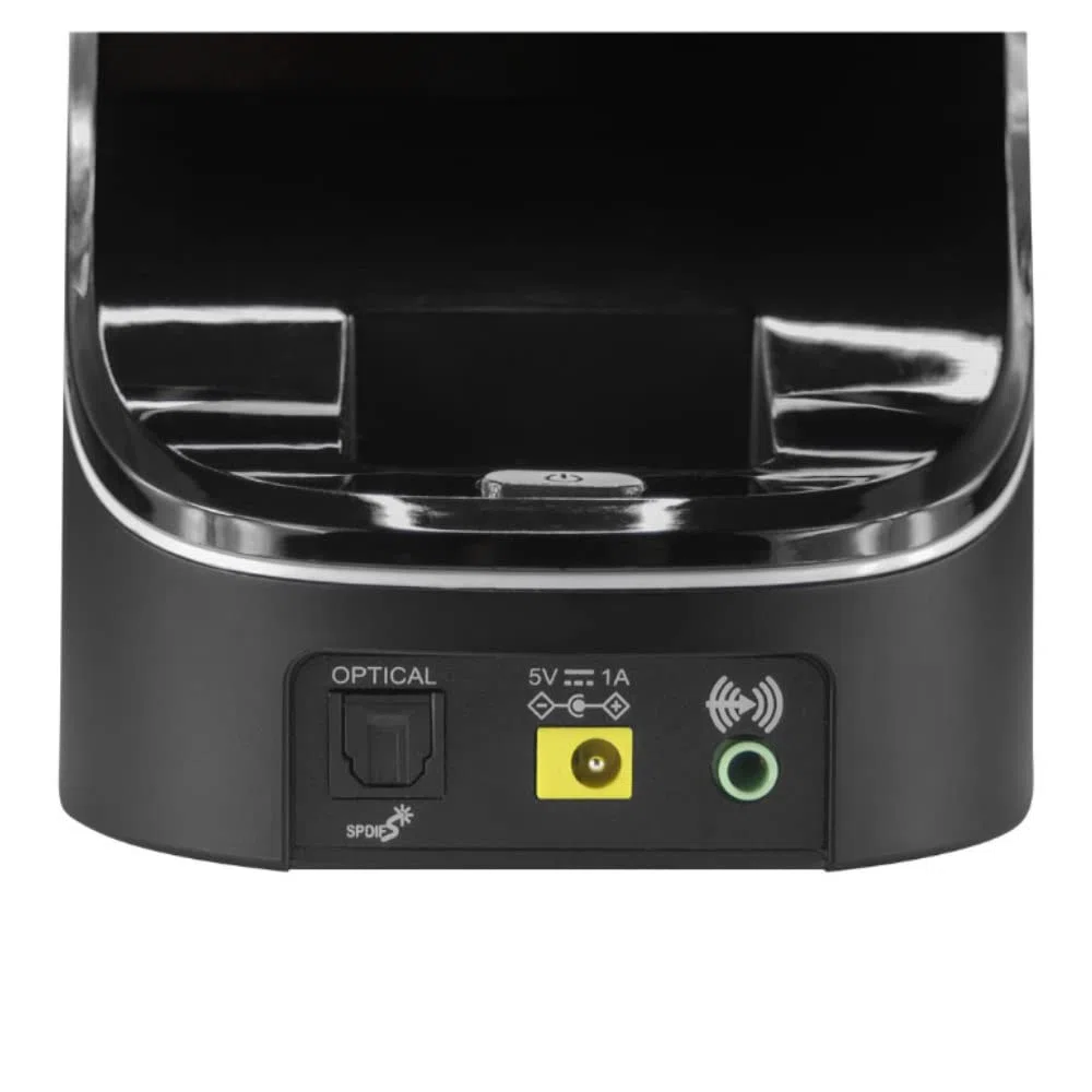 Geemarc CL7370 Opti Duo - Cuffie TV Amplificate con Connettore Ottico - Utilizzabili come Amplificatori di Ascolto che Amplificano il Suono Ambientale - Perdita di Udito Lieve o Grave - Versione IT