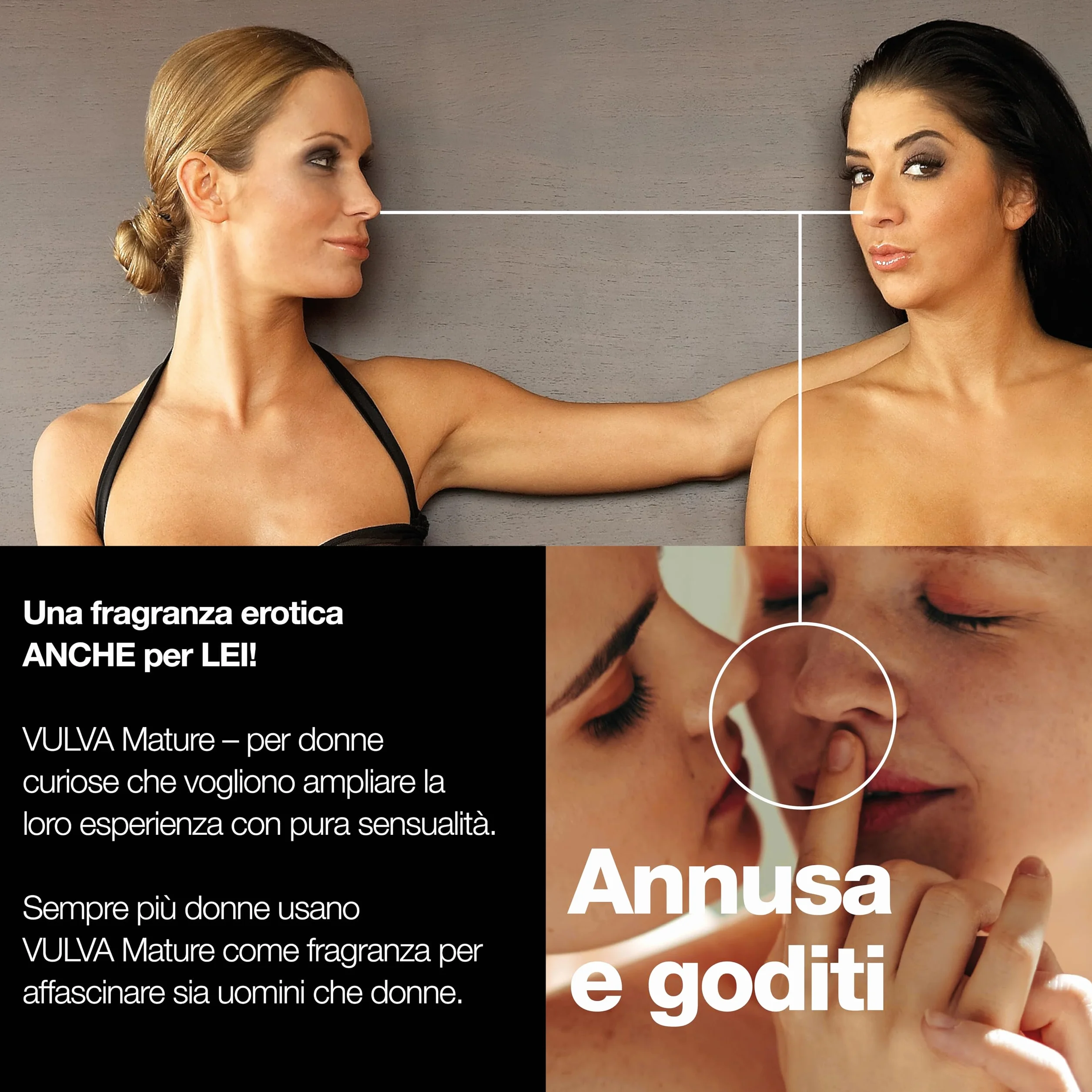 VULVA Mature Full Version – Profumo Erotico Vaginale per Donne Mature – Feromoni Afrodisiaci – Giocattolo Sessuale