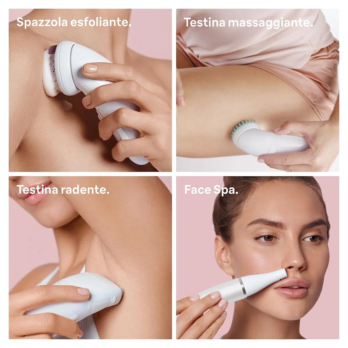 Braun Silk-épil 9 Beauty Set Deluxe 9-995 Epilatore Donna 9-In-1 Wet&Dry Senza Fili– Con Rasoio, Pulizia Viso Esfoliazione Corpo