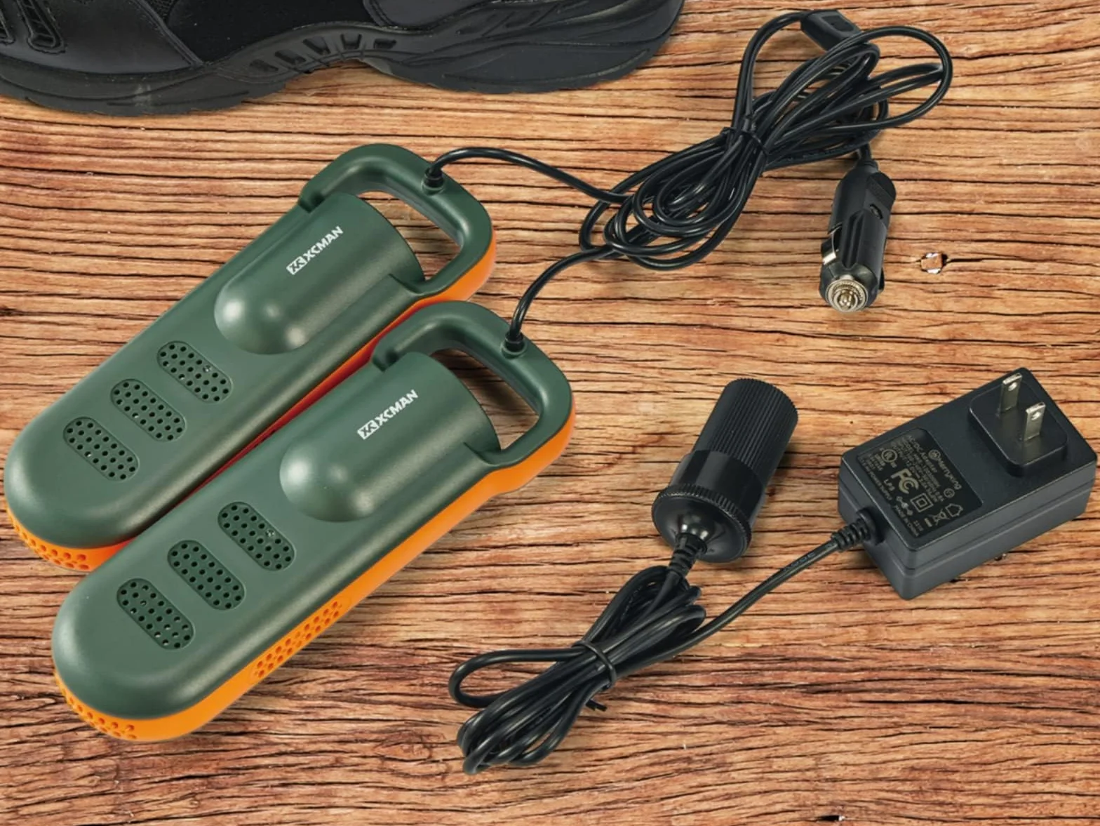 XCMAN Asciuga stivali portatile con ventilatore integrato e convertitore di riscaldamento