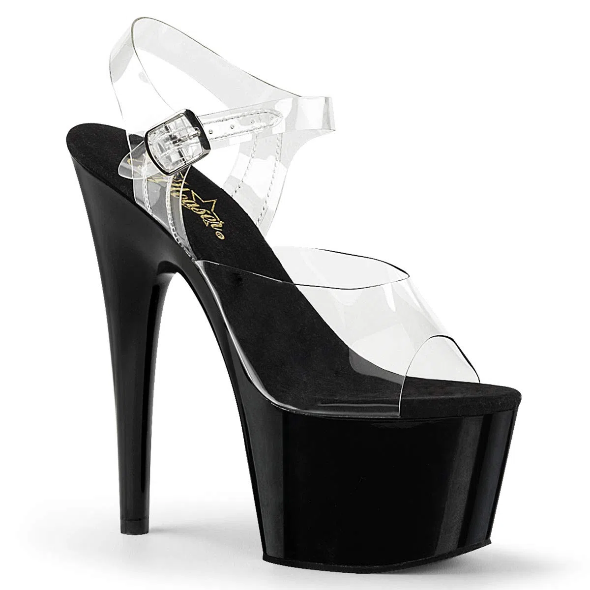 Pleaser Ado708/C/Sch, Sandali con Plateau Donna
