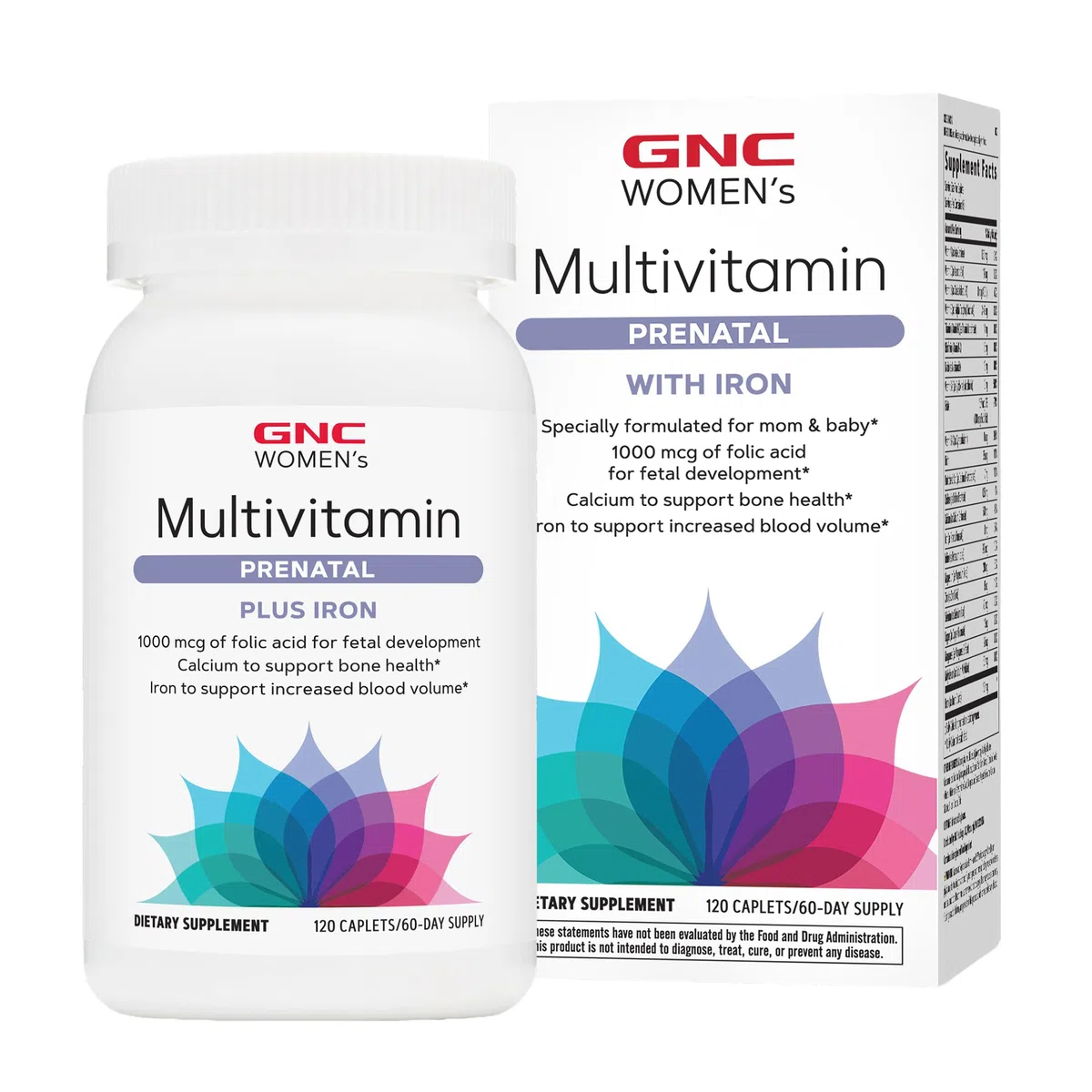 GNC Prenatal Formula da donna con ferro