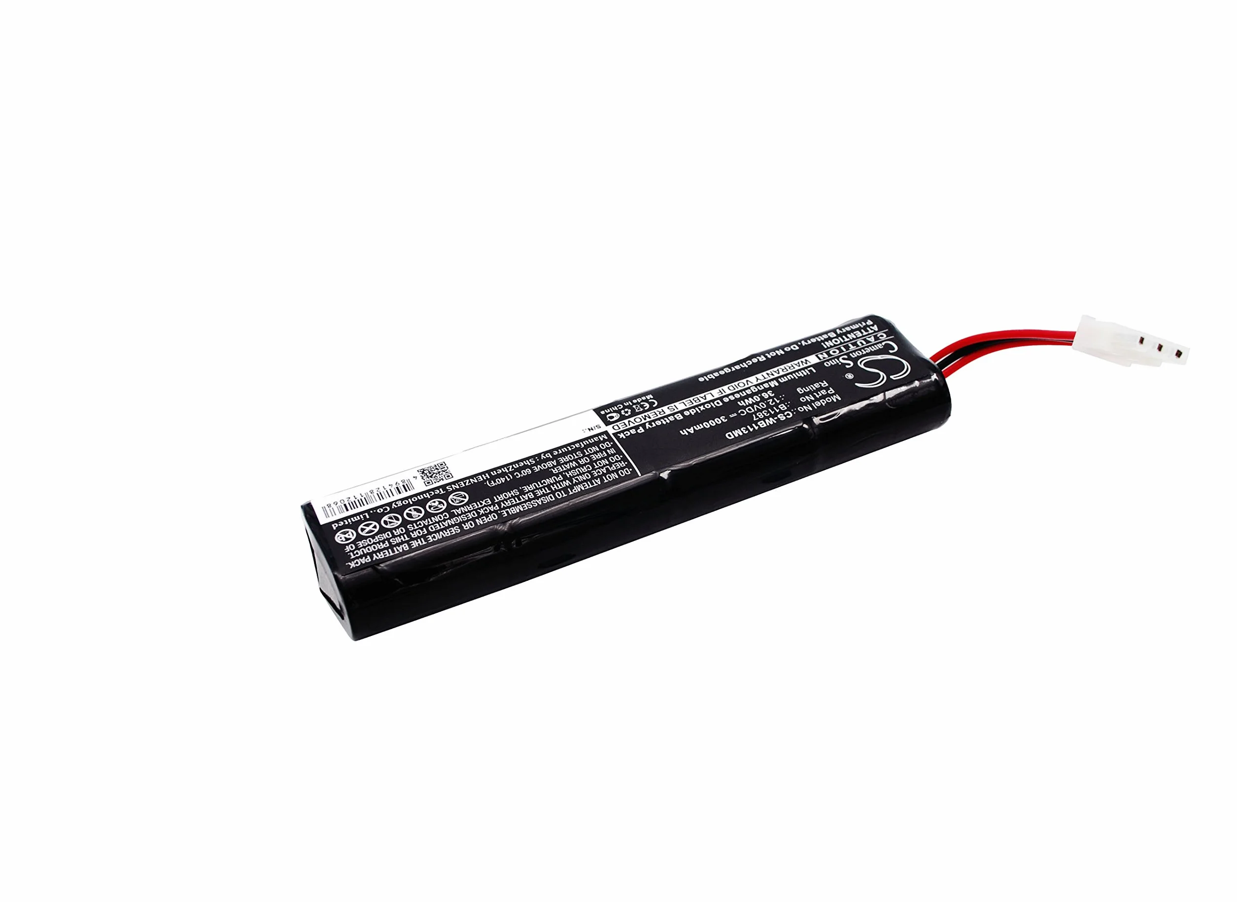 Batteria 3000mAh compatibile con AED 10, AED 10 Defibrillator, AED 10 Jump Start, AED10, Grason Stadler AED 10 Jump Start, Lifequest, Powerstick 2, SCHILLER