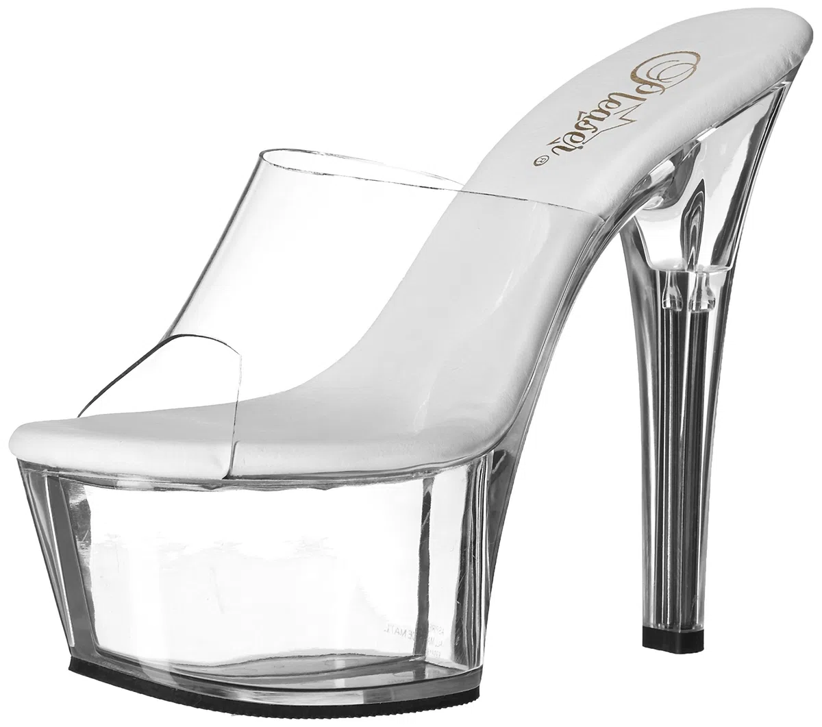 Pleaser Aspire-601, Sandali con Plateau Donna