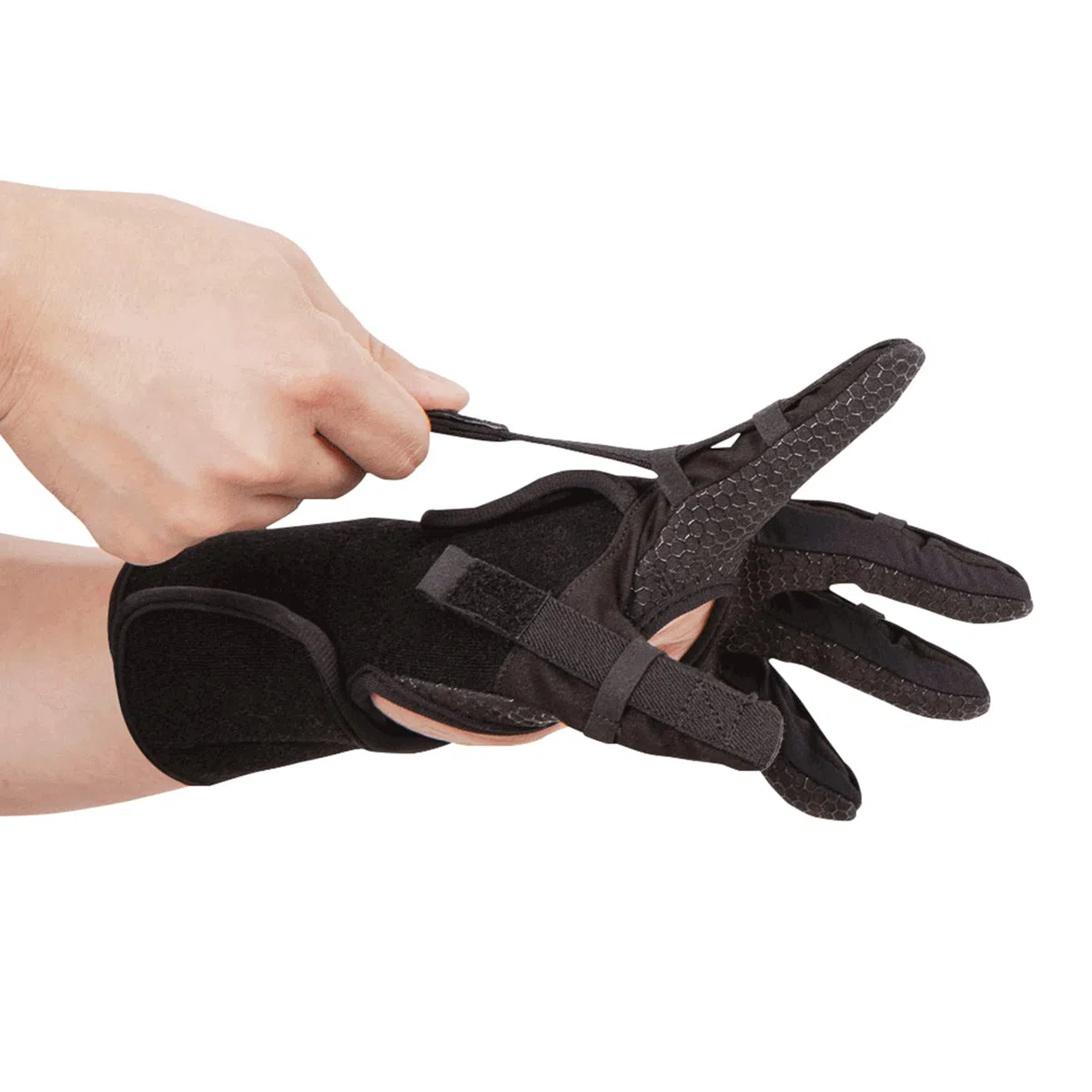 NEOFECT Extender Plus - Spasticità Riabilitazione Guanto Mano Dito Flessione Estensione Prensione Fine Coordinazione Motoria Recupero Allenamento Ictus, Emiplegia, Sci, TBI (L, Sinistra)