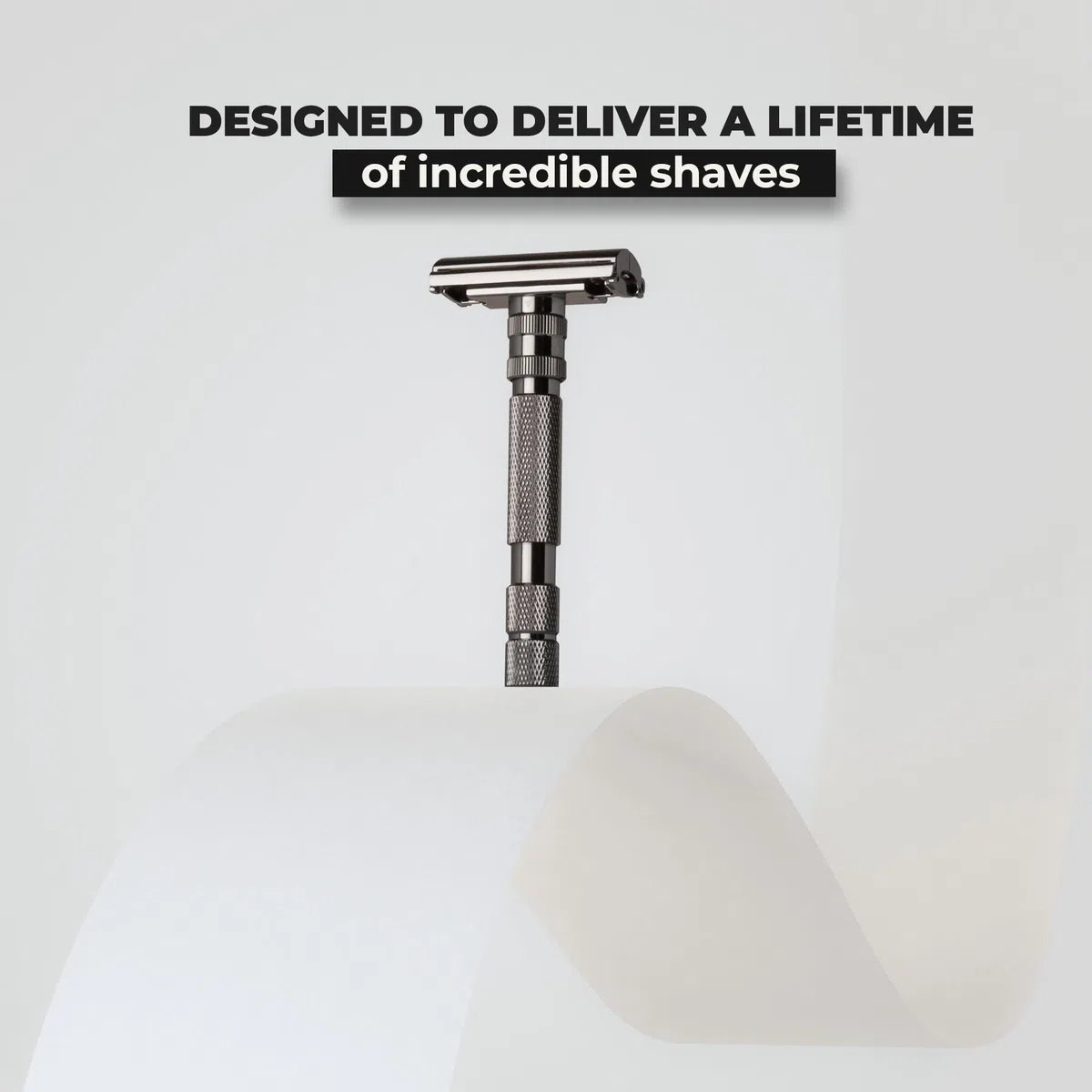 Rockwell rasoio di sicurezza T2 regolabile TTO Gun Metal