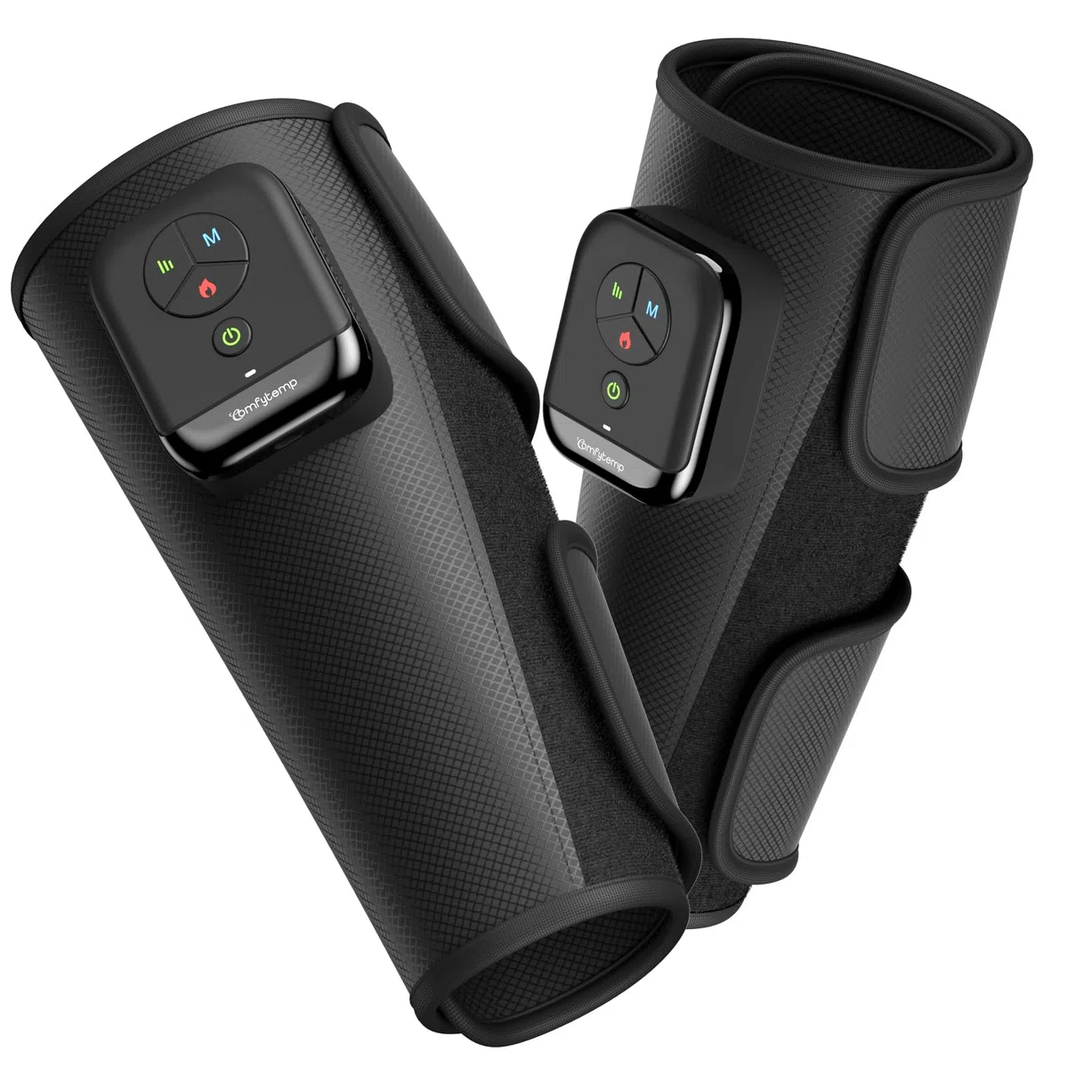 Comfytemp Wireless Massaggiatore Per Gambe,Stanche e Migliora il Rilassamento Muscolare,Pressoterapia,Massaggiatore Circolazione,Riscaldamento,Controllo tramite App Fai da Te