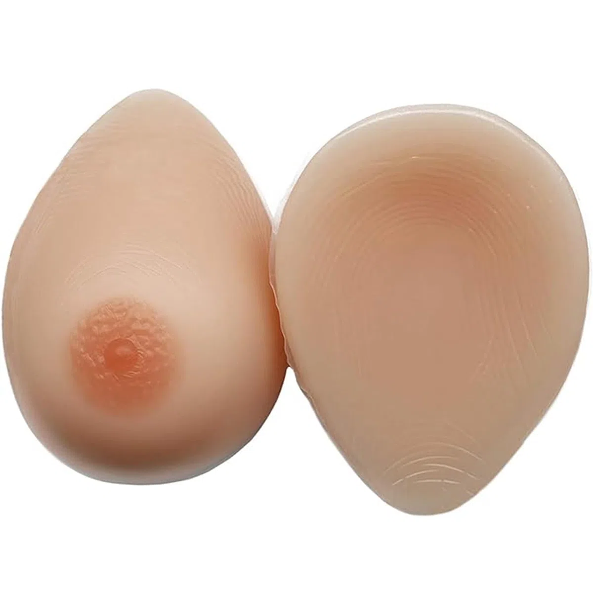 Protesi mammarie autoadesive in silicone con capezzolo realistico, protesi di miglioramento naturale for mastectomia, cosplay e travestitismo