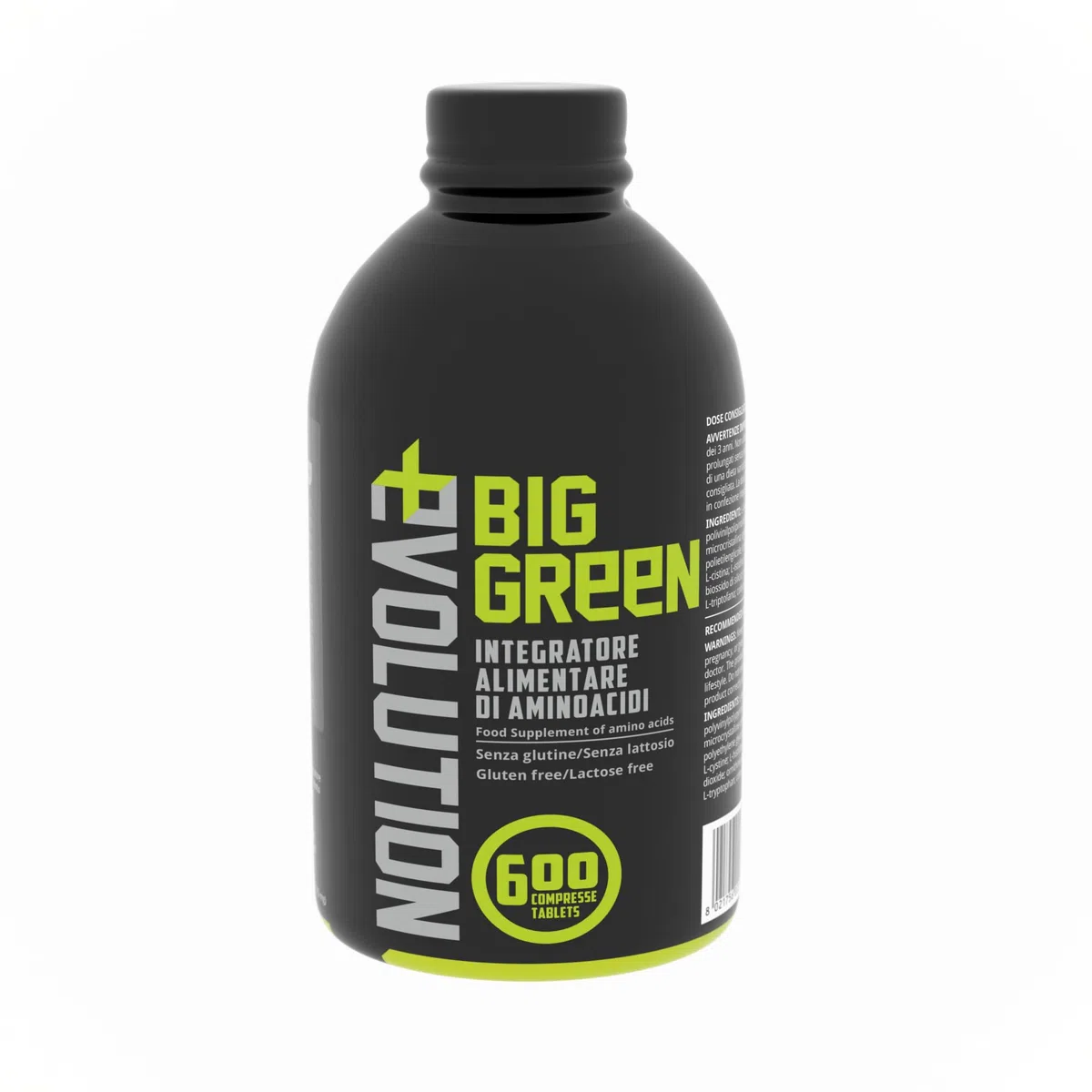 Big Green Evolution, 9 aminoacidi essenziali + Ornitina α-chetoglutarato (OKG) (600 Compresse)