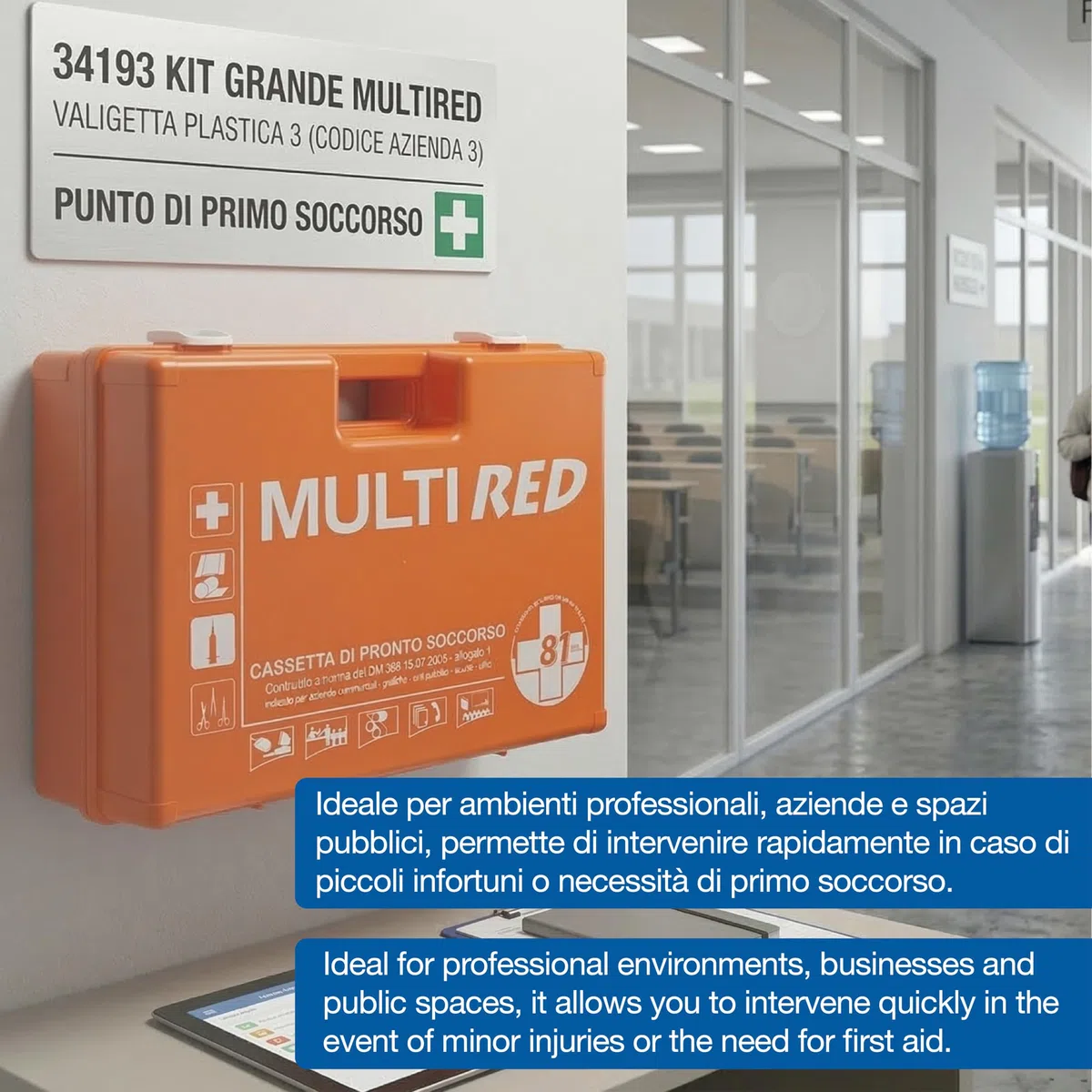 PVS - Kit it grande multired in valigetta di plastica 3, 34193