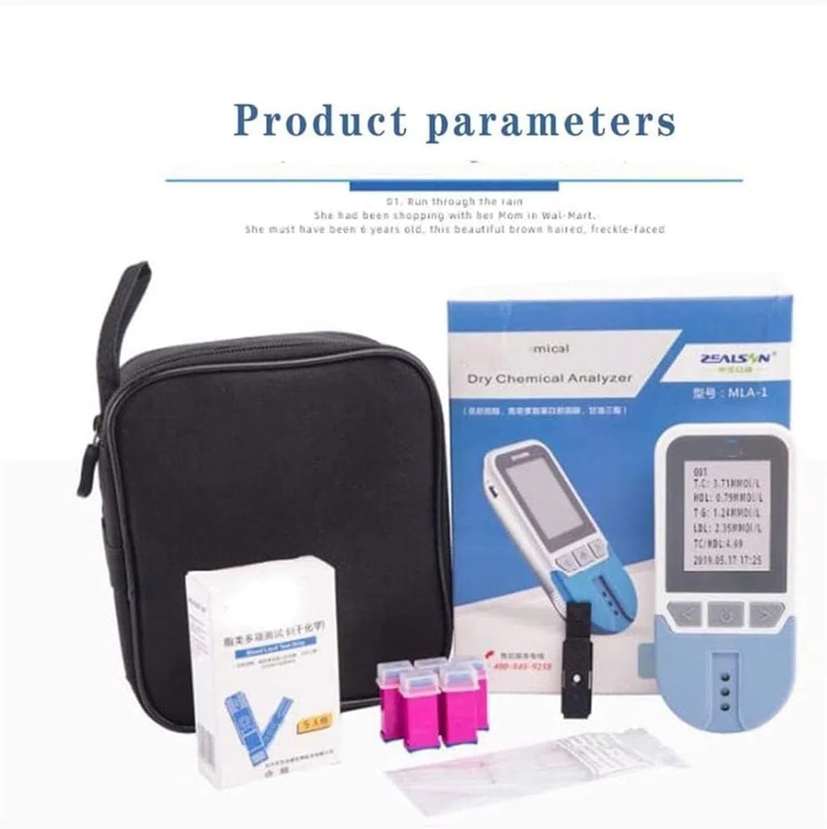 Misuratore Colesterolo Tester del Colesterolo 4 in 1 Test Lipidico del Sangue Completamente Automatico,con 25 Strisce Reattive per La Misurazione del Colesterolo Totale, LDL, HDL, Trigliceridi